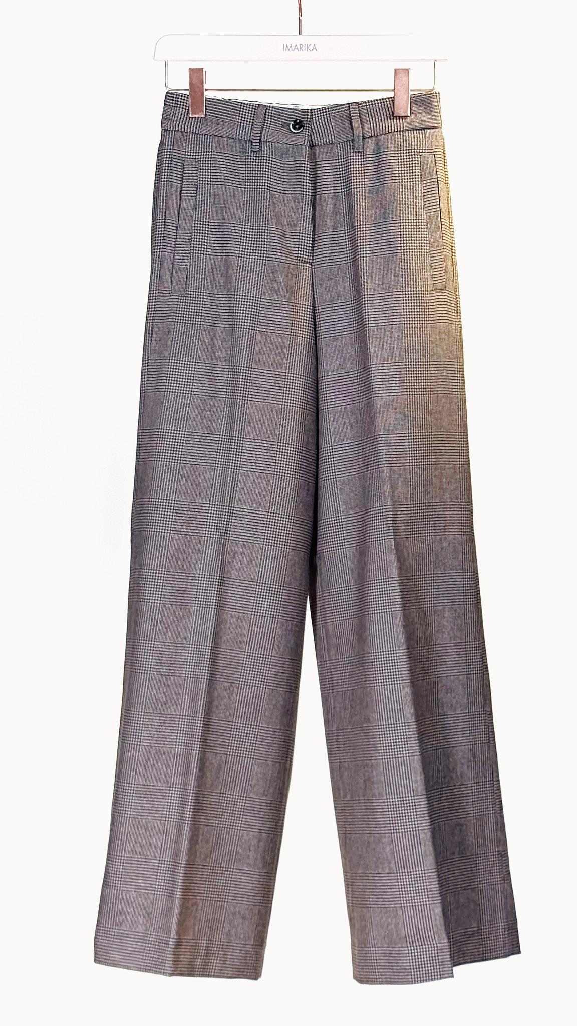 Pantalone Pantalone princi ASTRIDPRINCIPE GALLES BEIGE NIne In The Morning