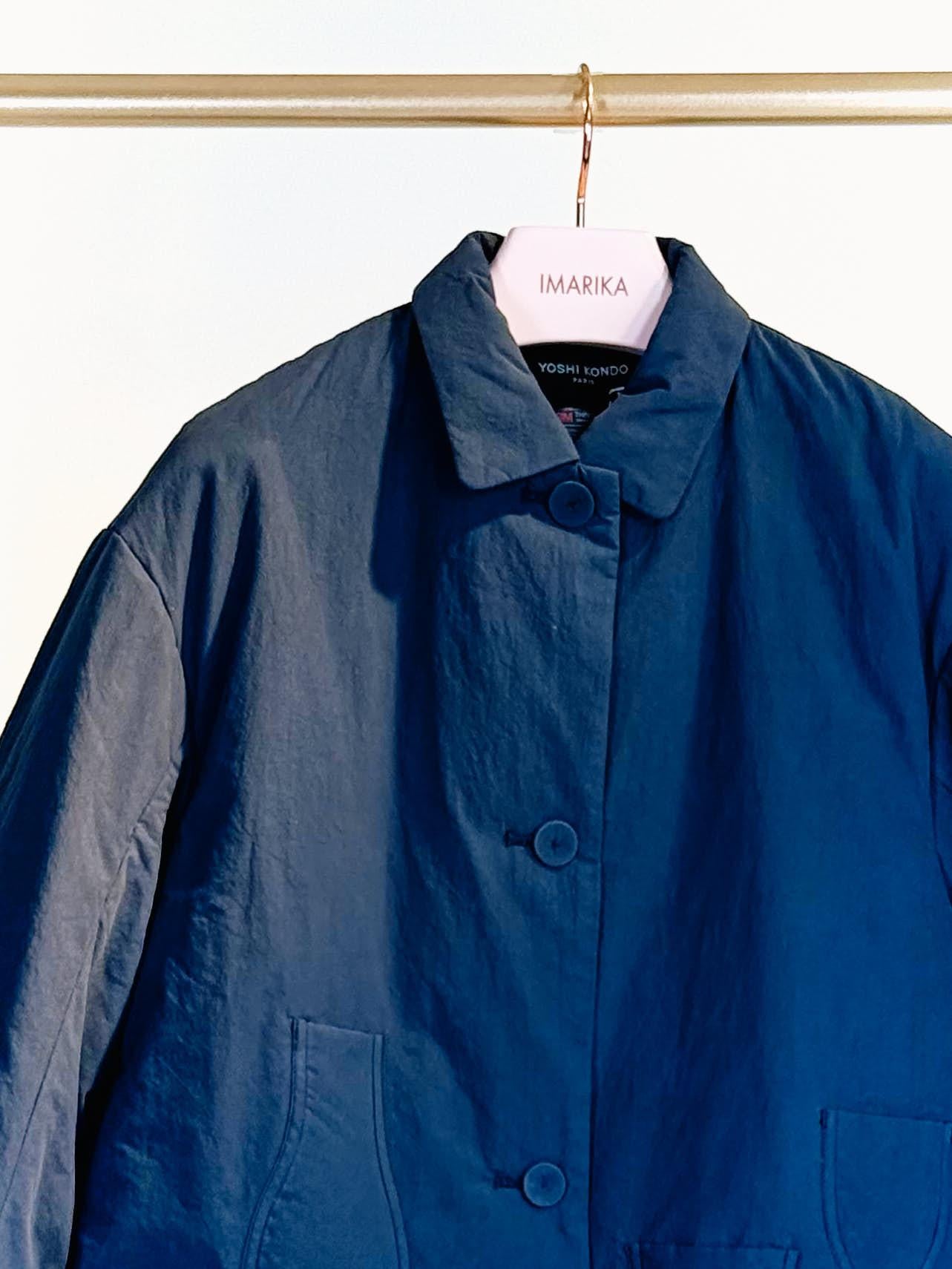 Giacca piumino TV04CARAFE BLU Yoshi Kondo