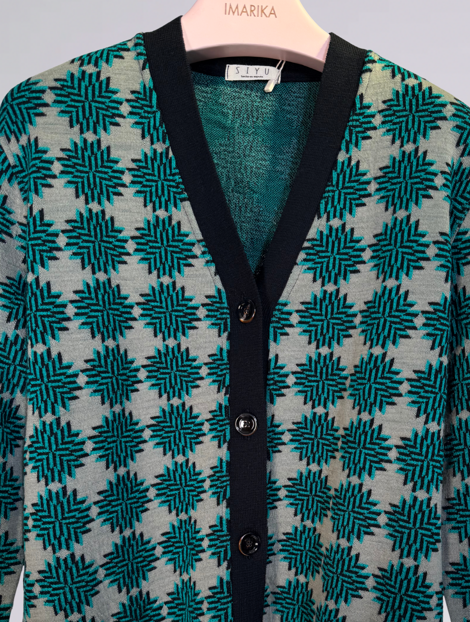 Cardigan in maglia K LOGOS 326MULTI siyu