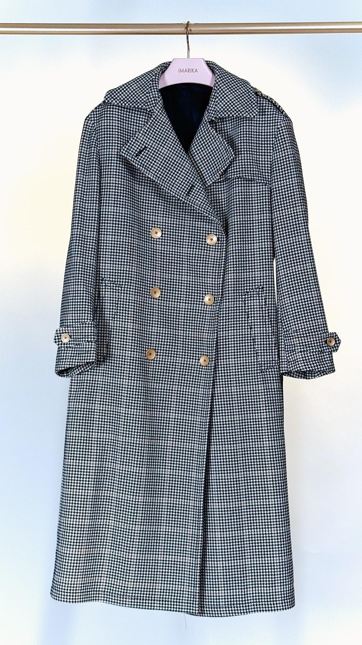 Trench BONNY/SPIED DE POULE MULTI Tagliatore