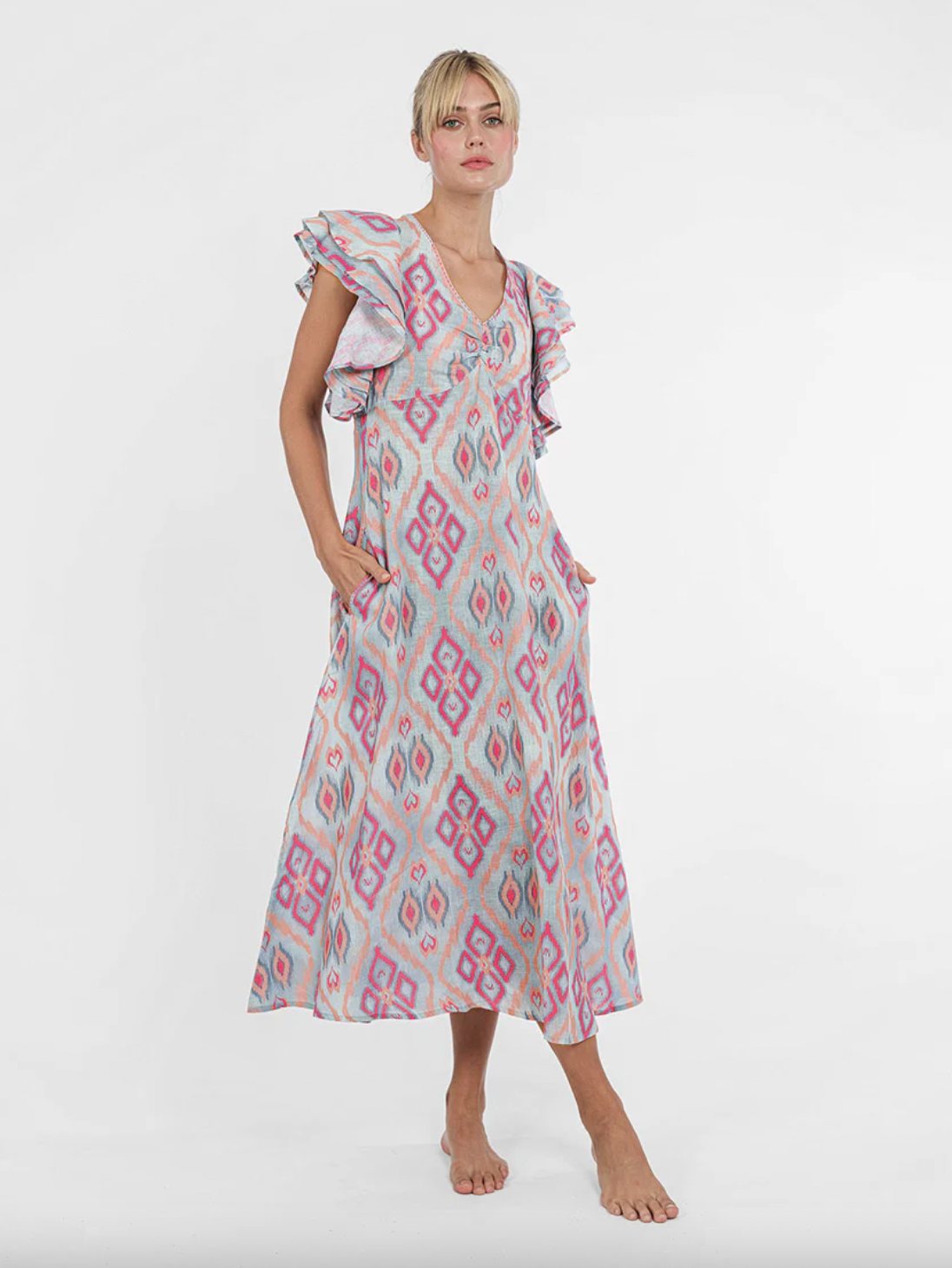 Abito belladonna ikat 