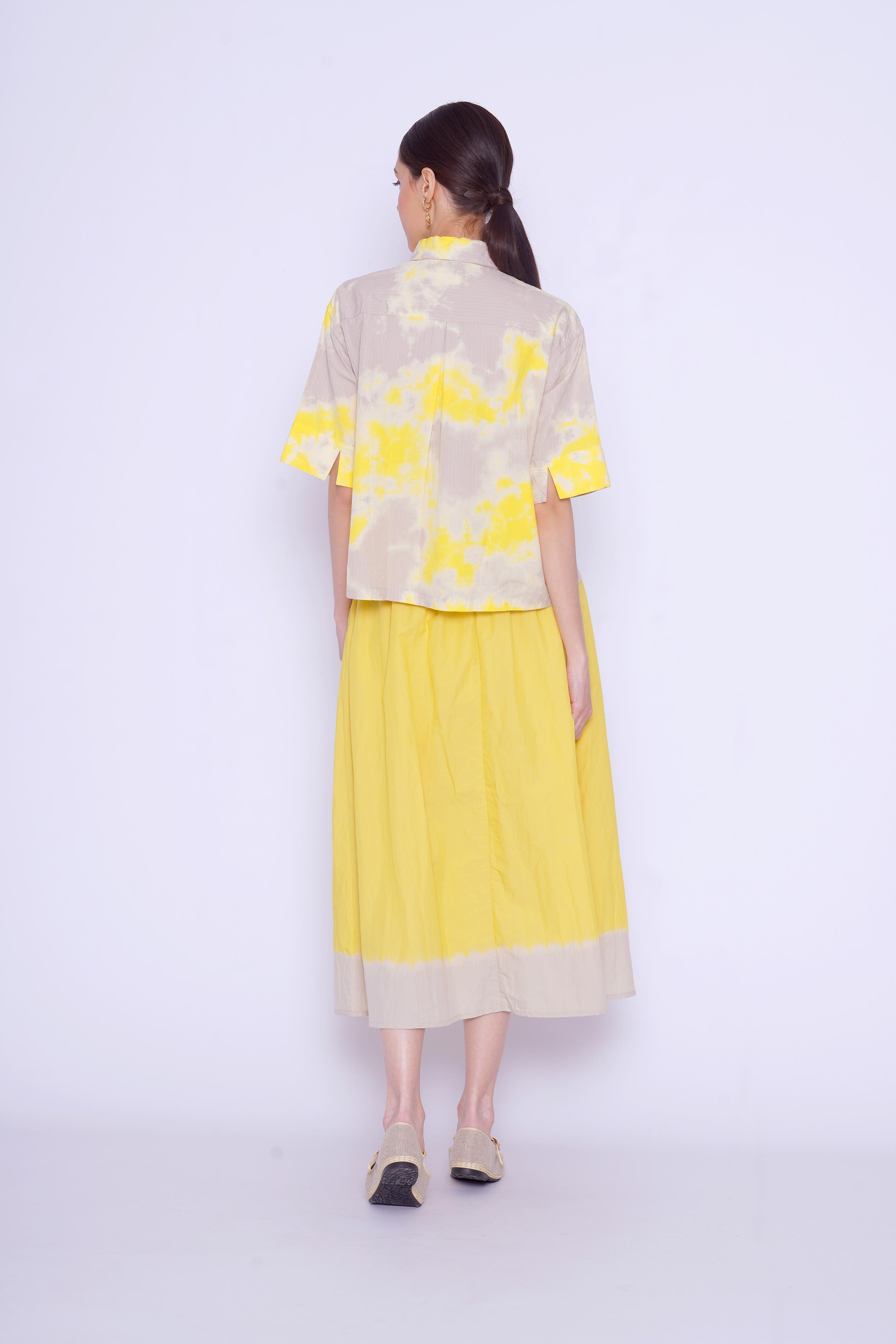 Camicia shibori 
