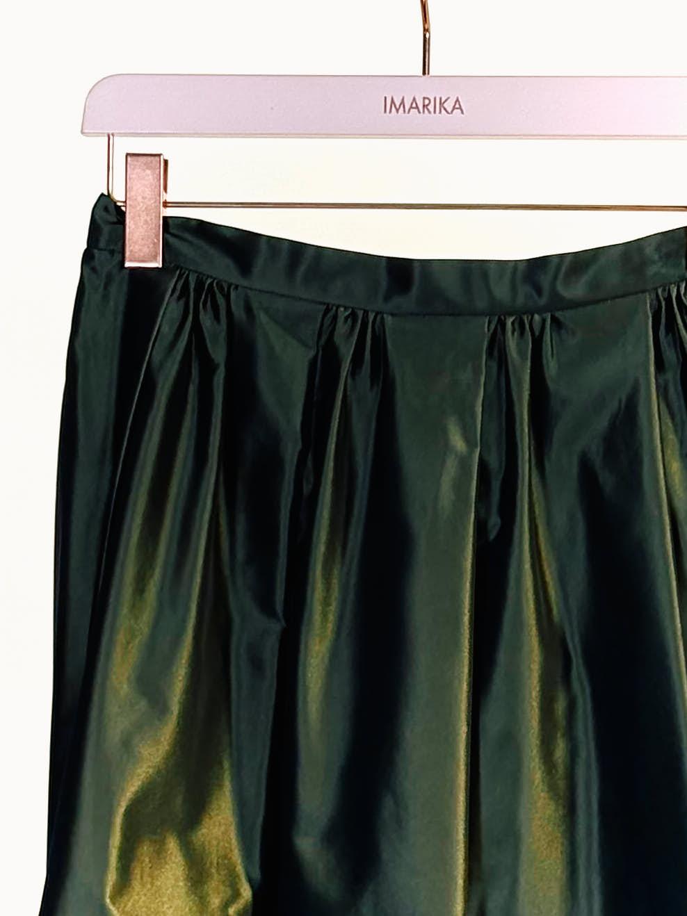 Gonna ampia GO0113VERDE VIVETTA