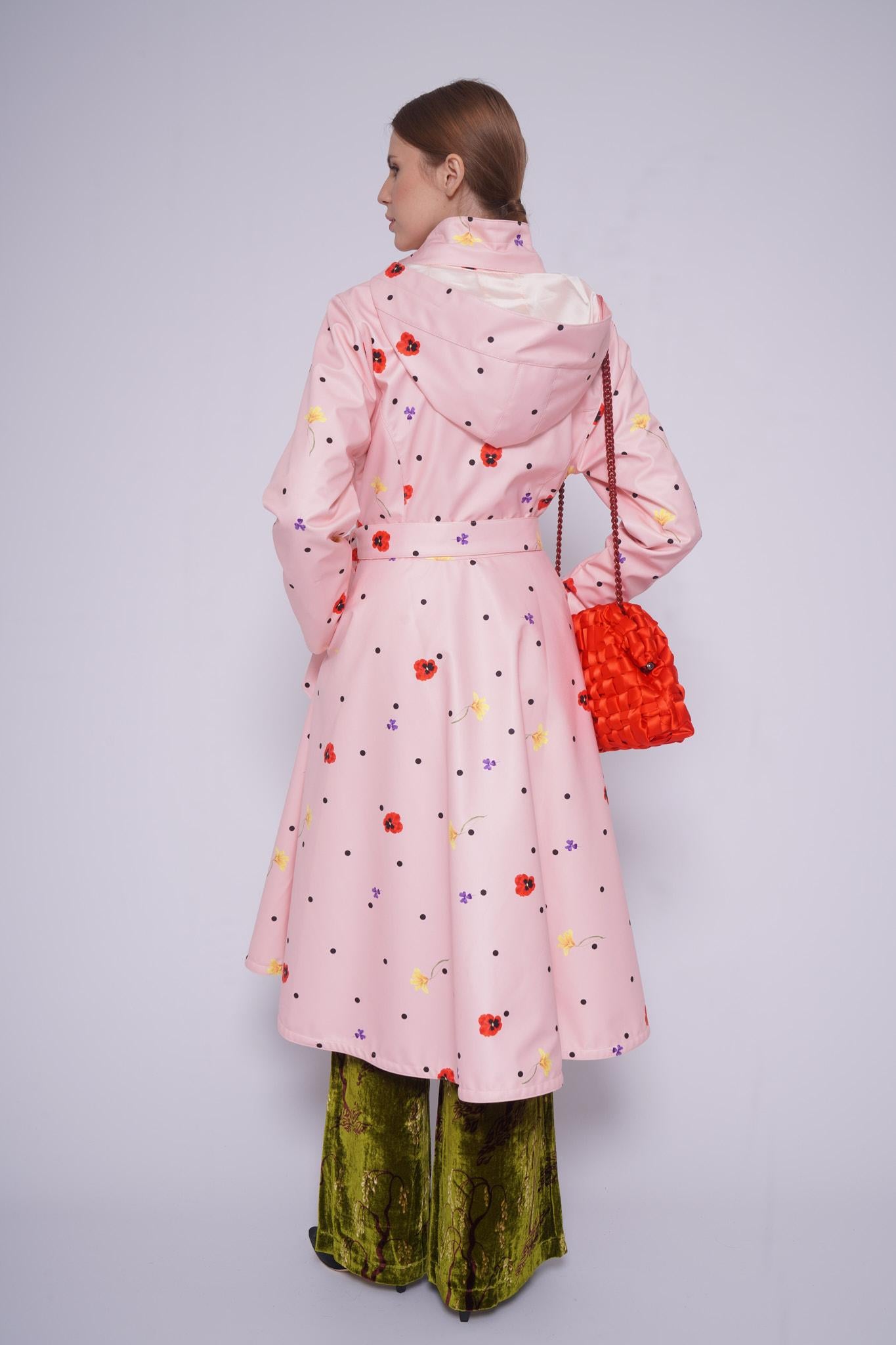 Impermeabile con cappuccio COTTON CANDYROSA RAINSISTERS