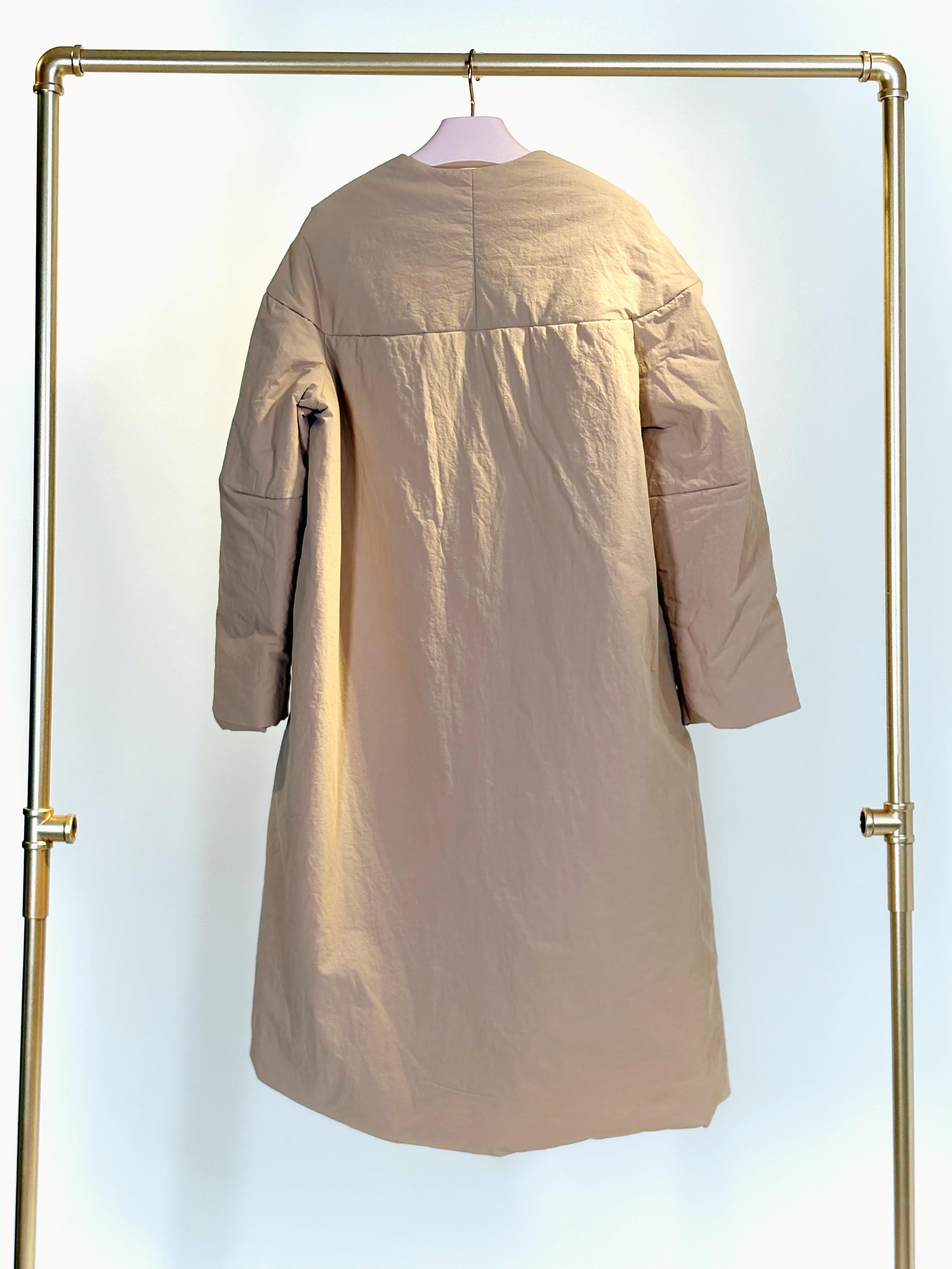 Piumino lungo TM06ACOCONUT BEIGE Yoshi Kondo