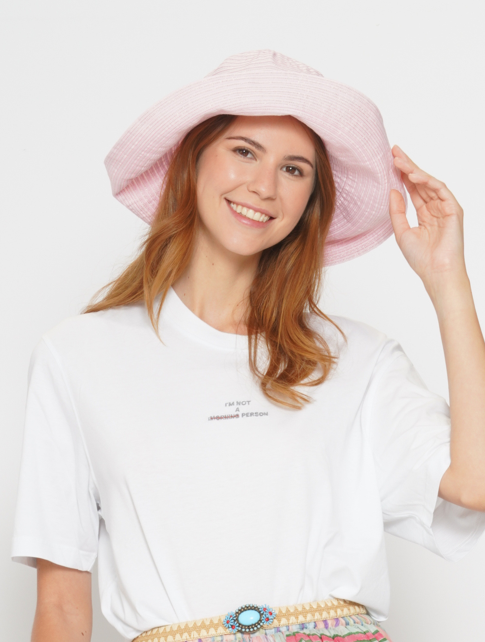 Cappello rosa 