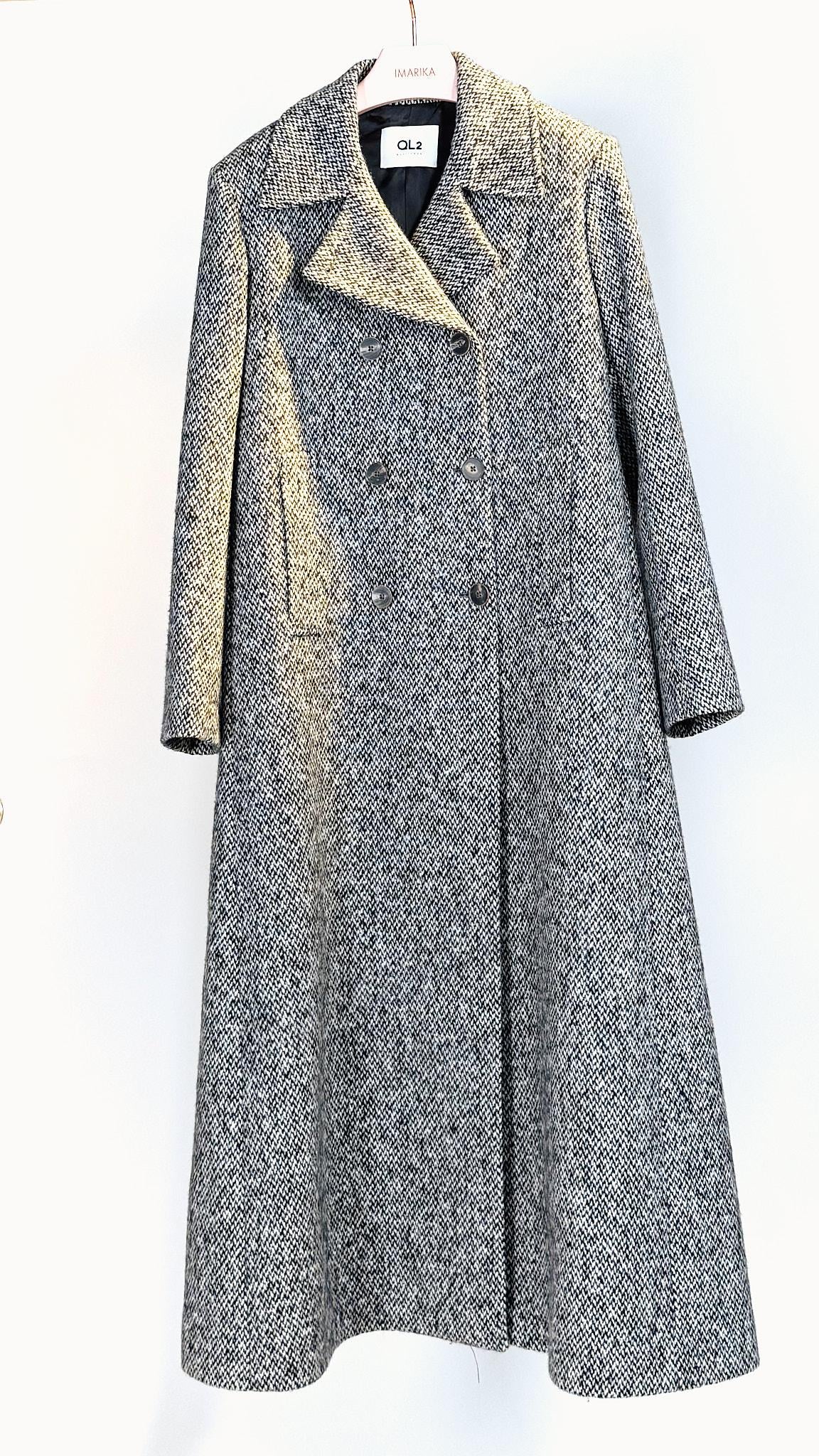 Cappotto doppiopetto ZARINA JACKETSALE PEPE MULTI QUELLEDUE