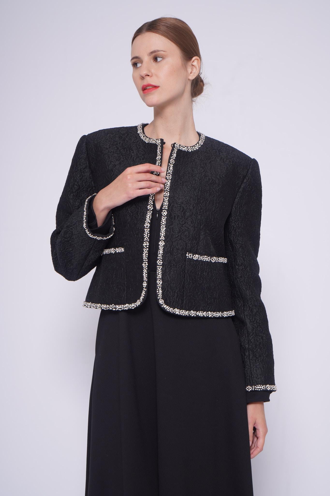 Giacca bolero LUMA 4111BNERO saloni