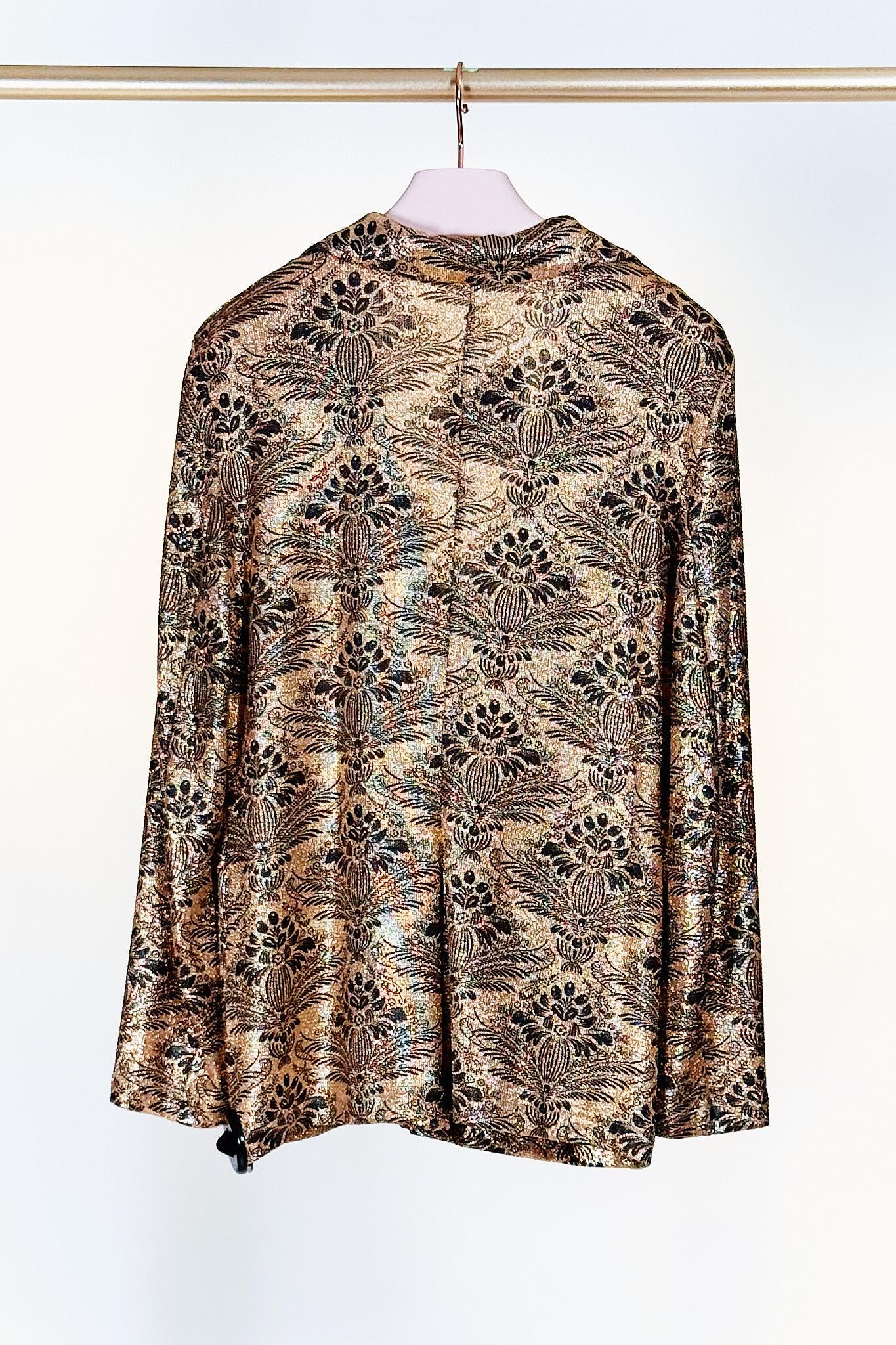 Giacca lurex BOECIO 347ORO 03 siyu