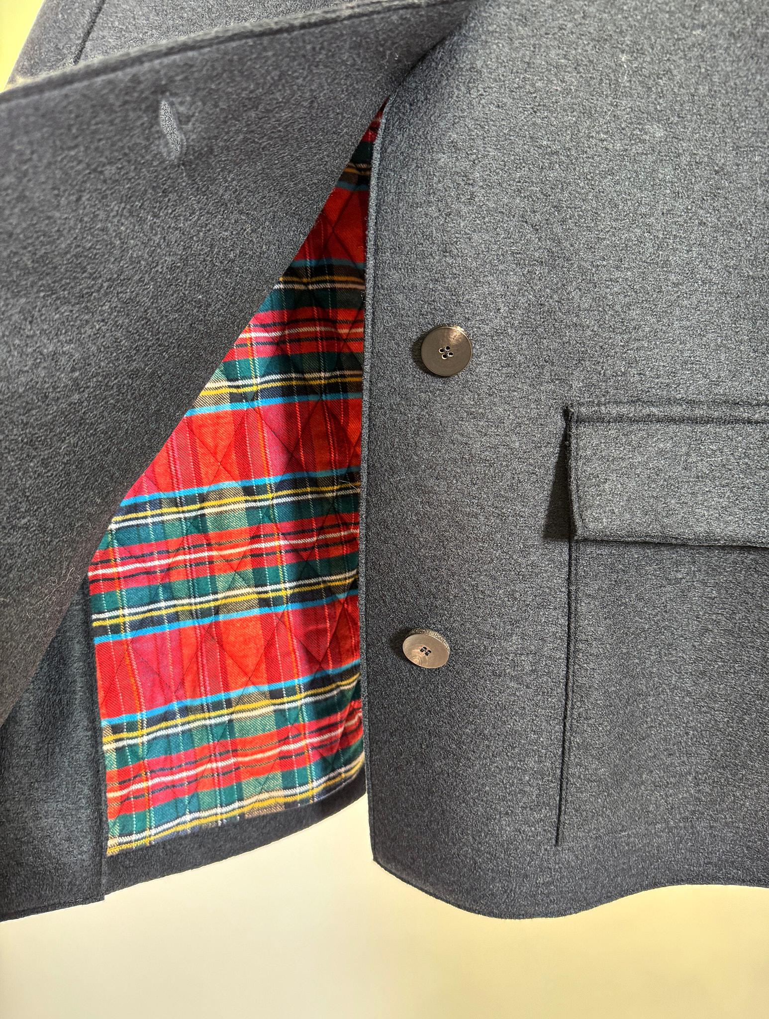 Giacca oversize AH2494BLU Harris Wharf London