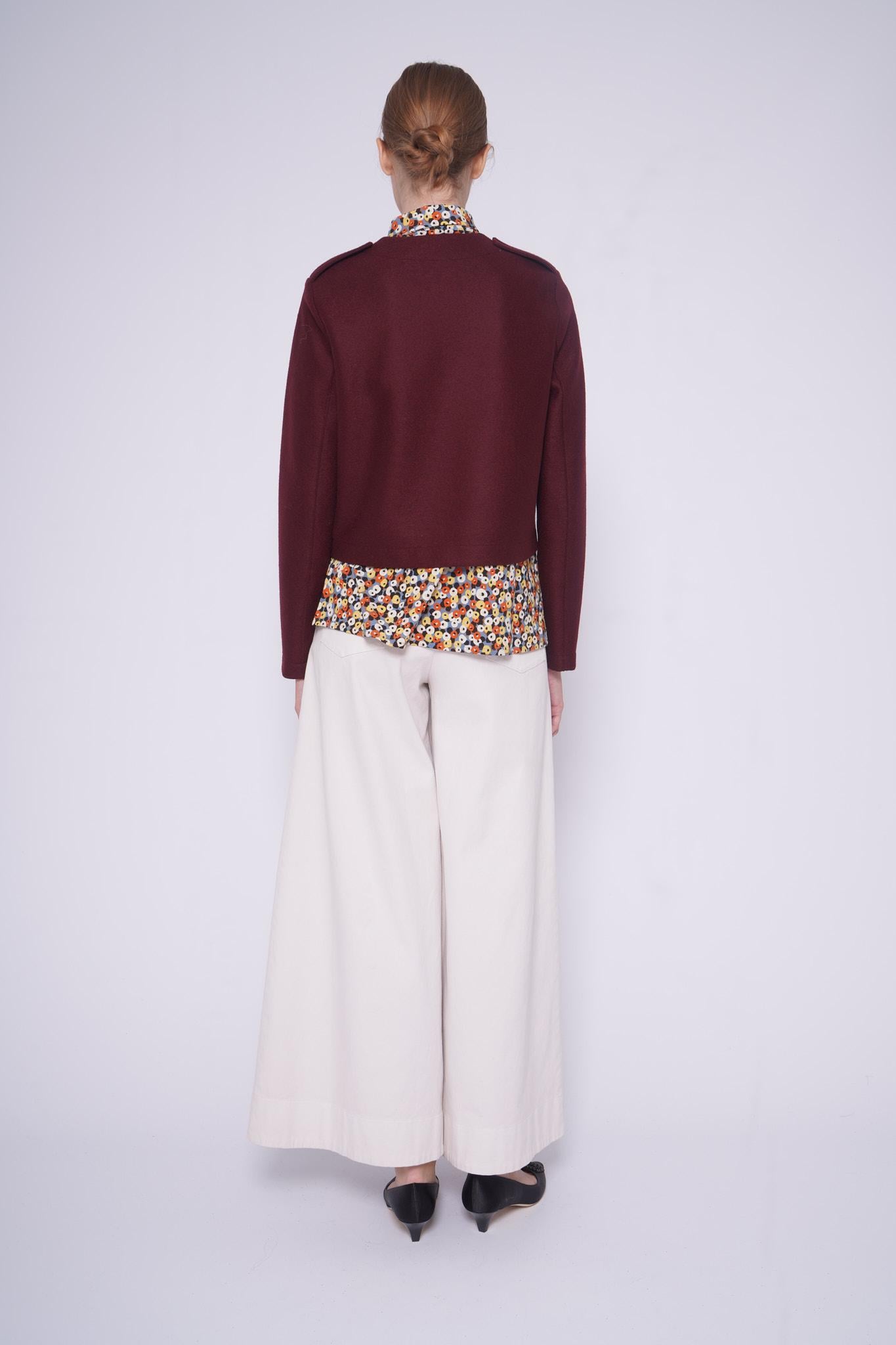 Pantalone largo P475ROSA BARBARA TANI