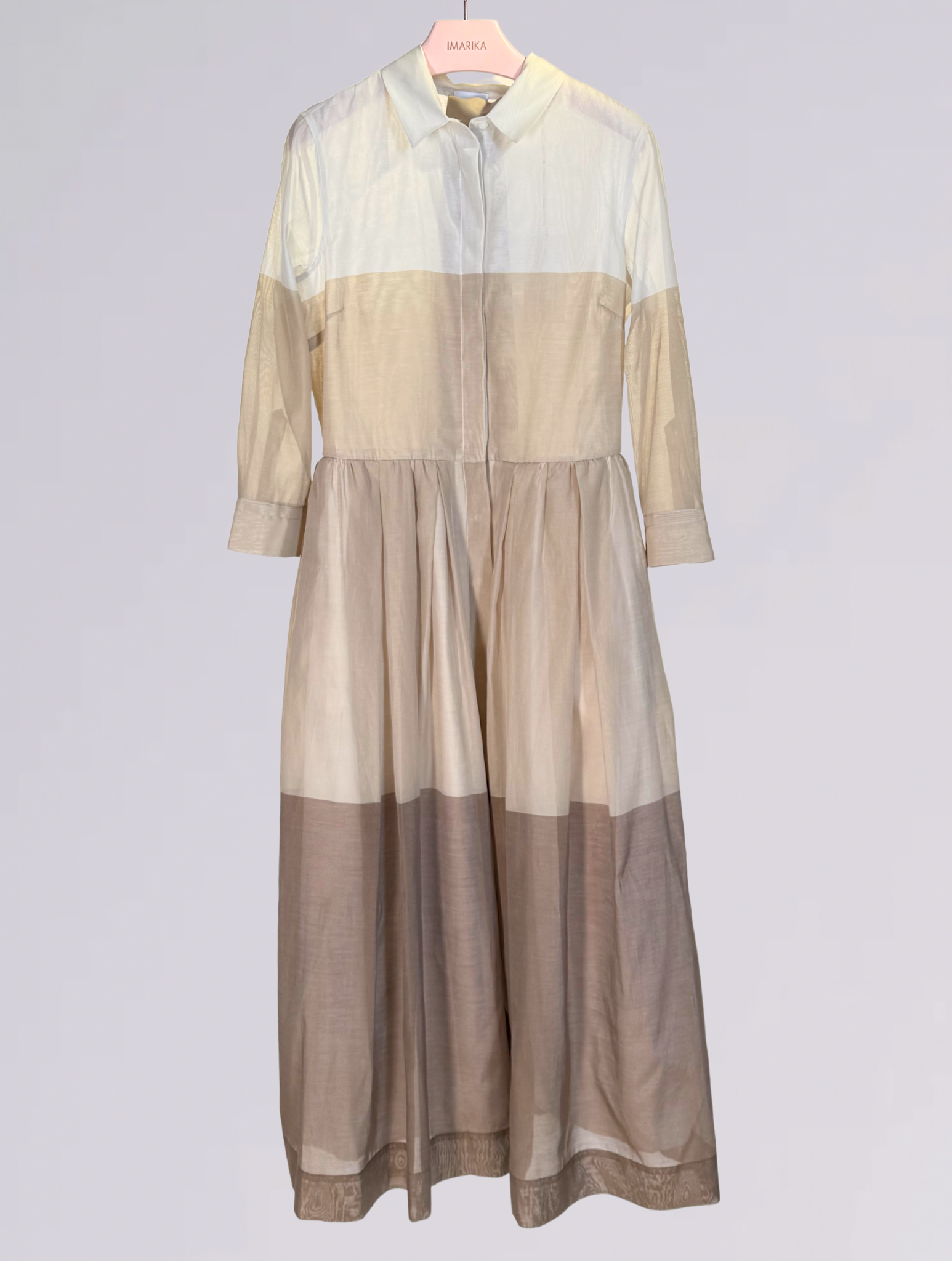Chemisier beige 