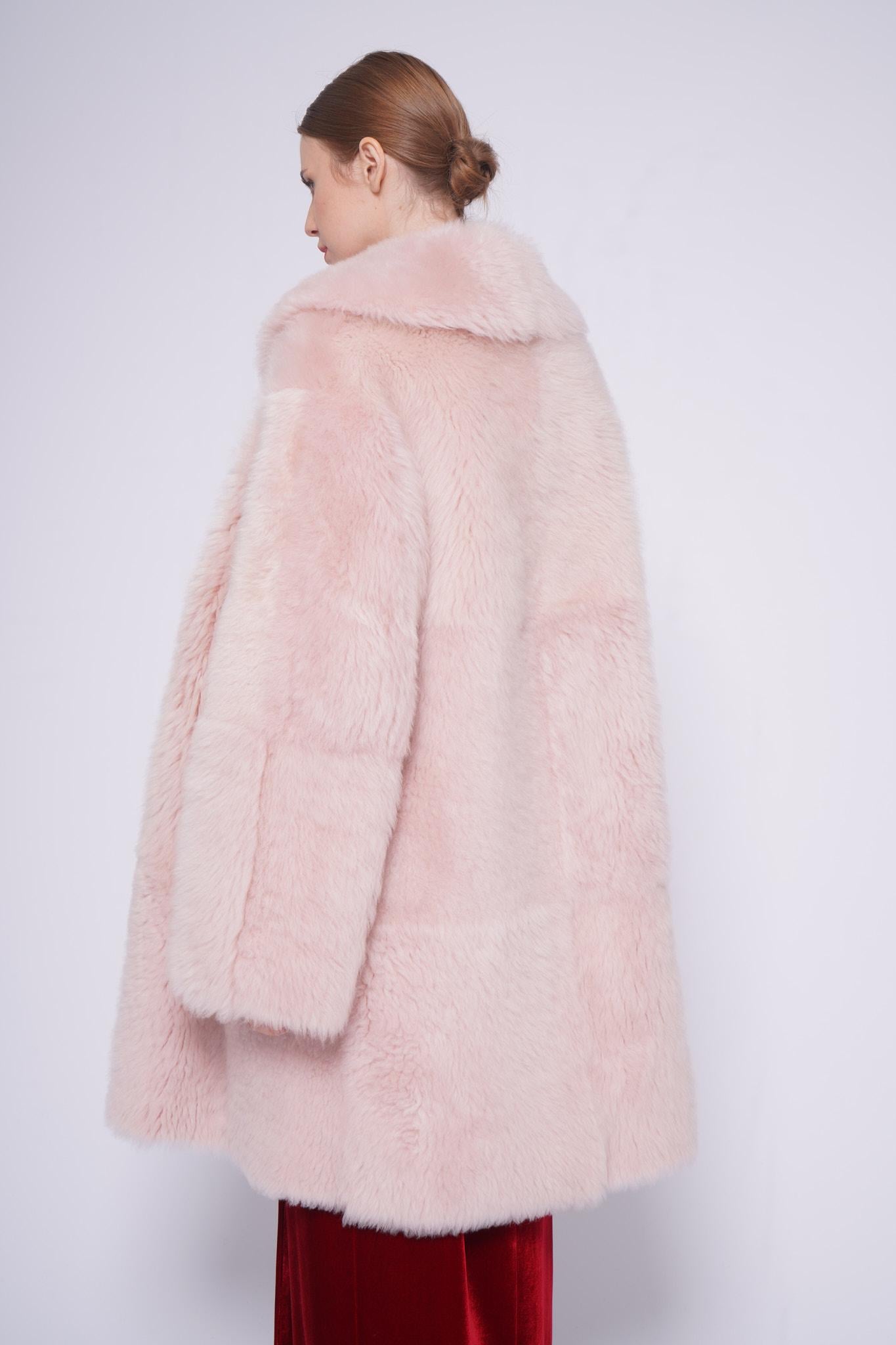 Pelliccia rosa K14740PELLICCIA ROSA DESA