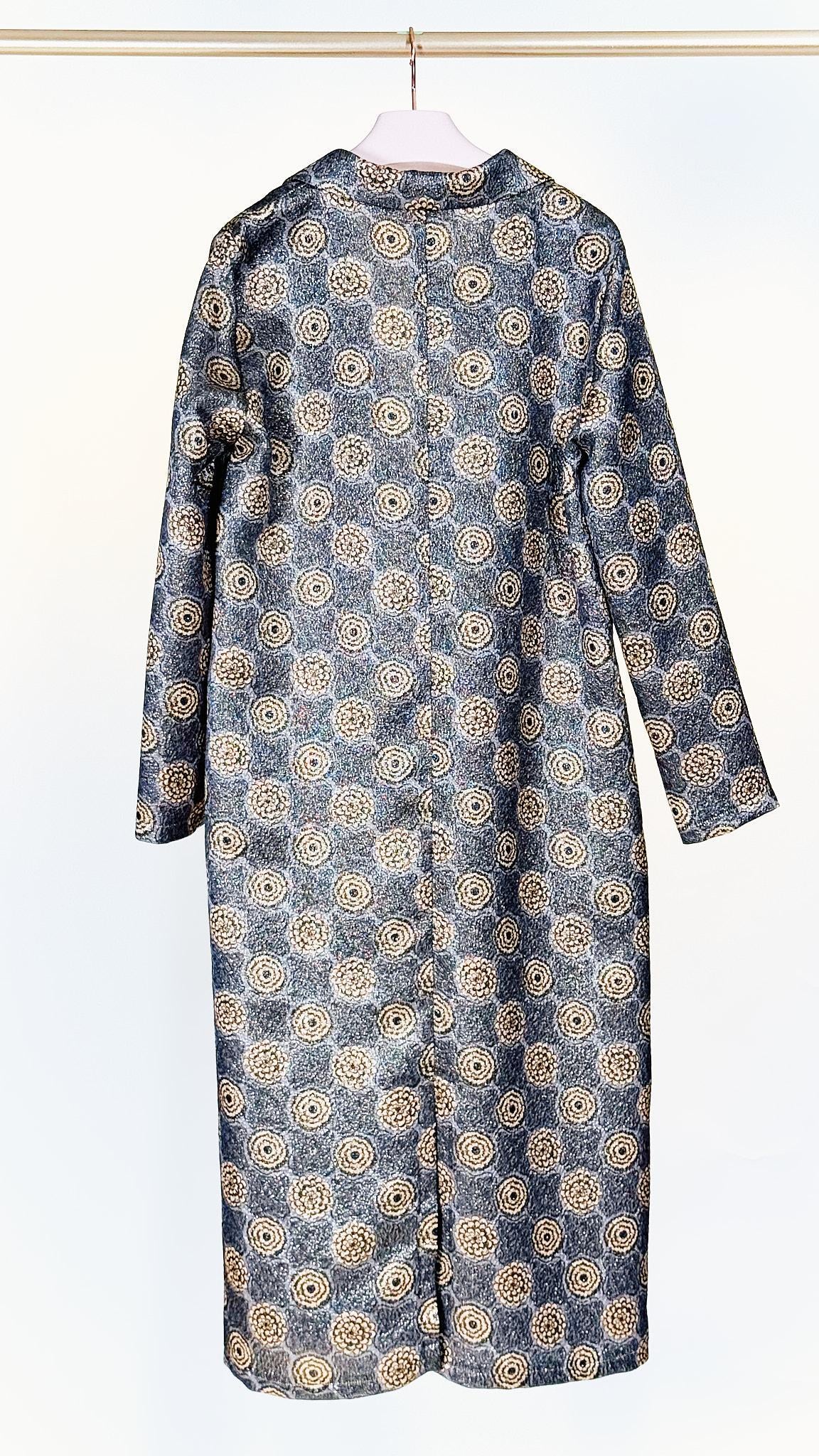 Spolverino lungo CIRCE 298GRIGIO ORO 01 siyu