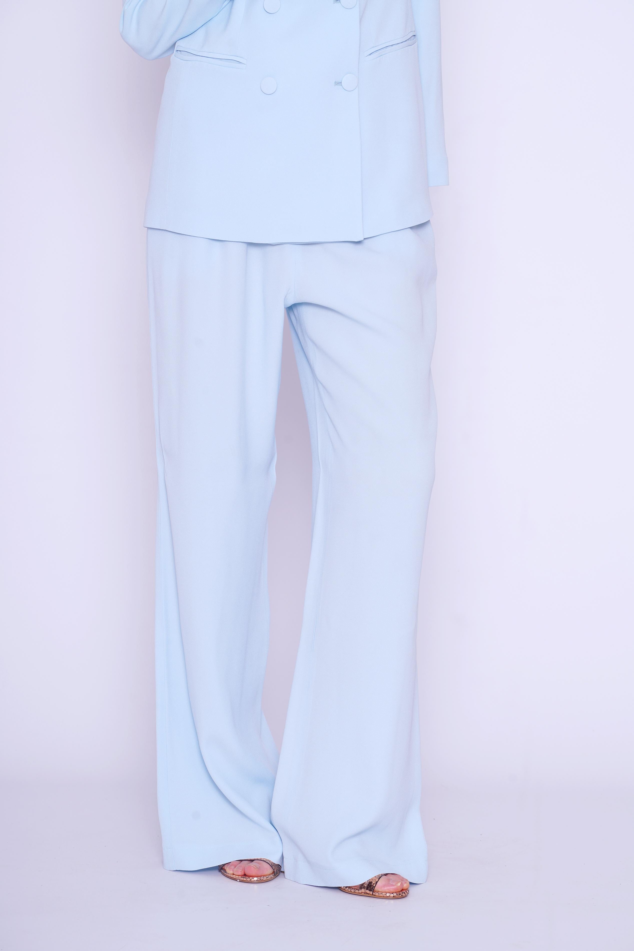 Pantalone Sartoriale Azzurro 