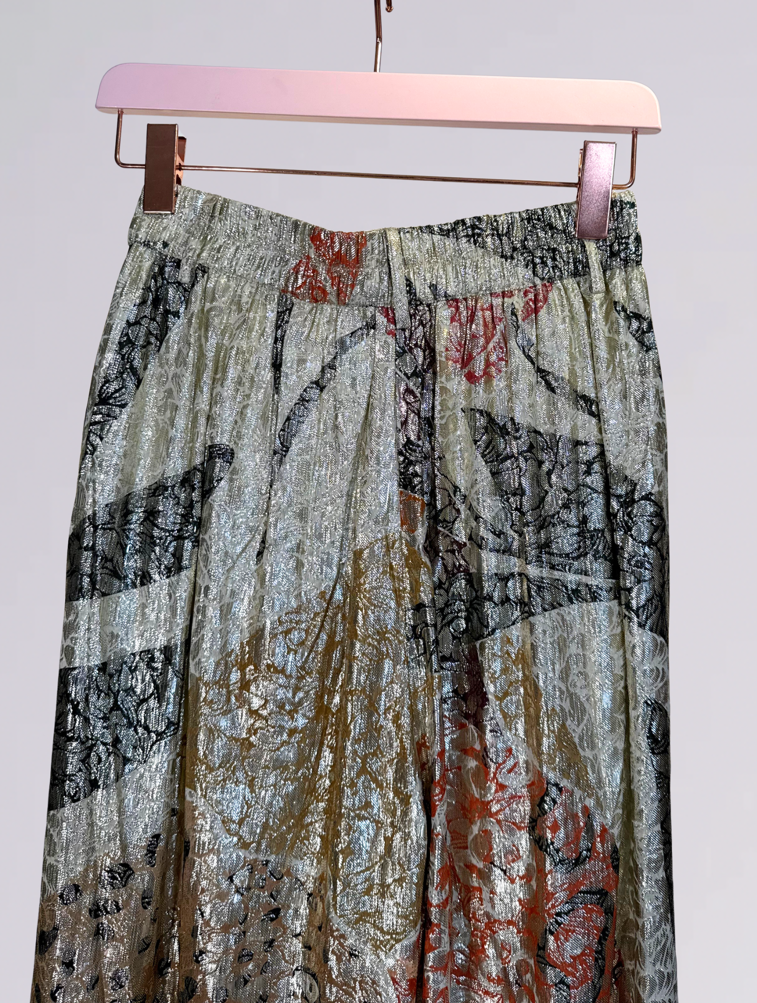Pantaloni in lurex 