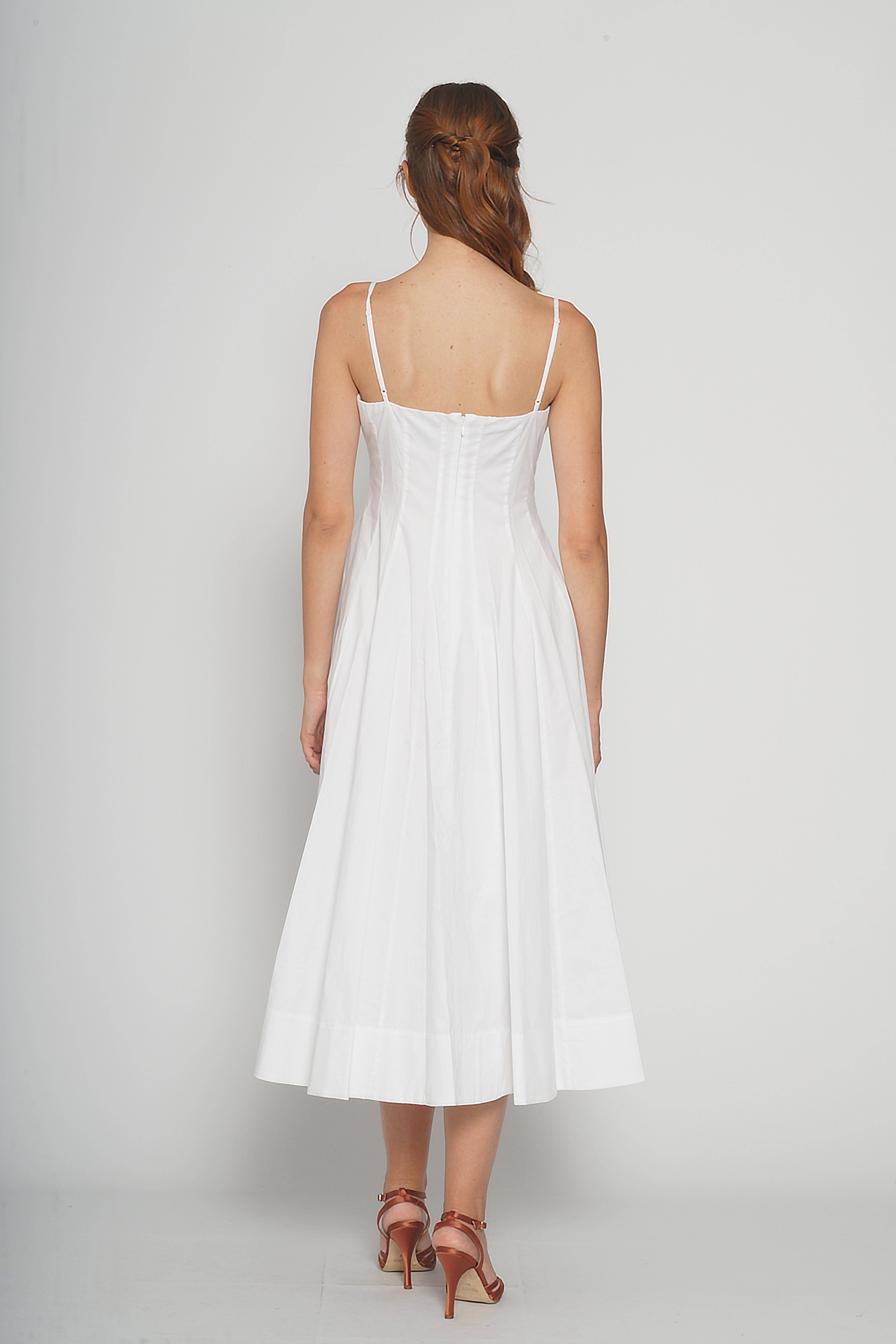 Abito Wylie bianco 