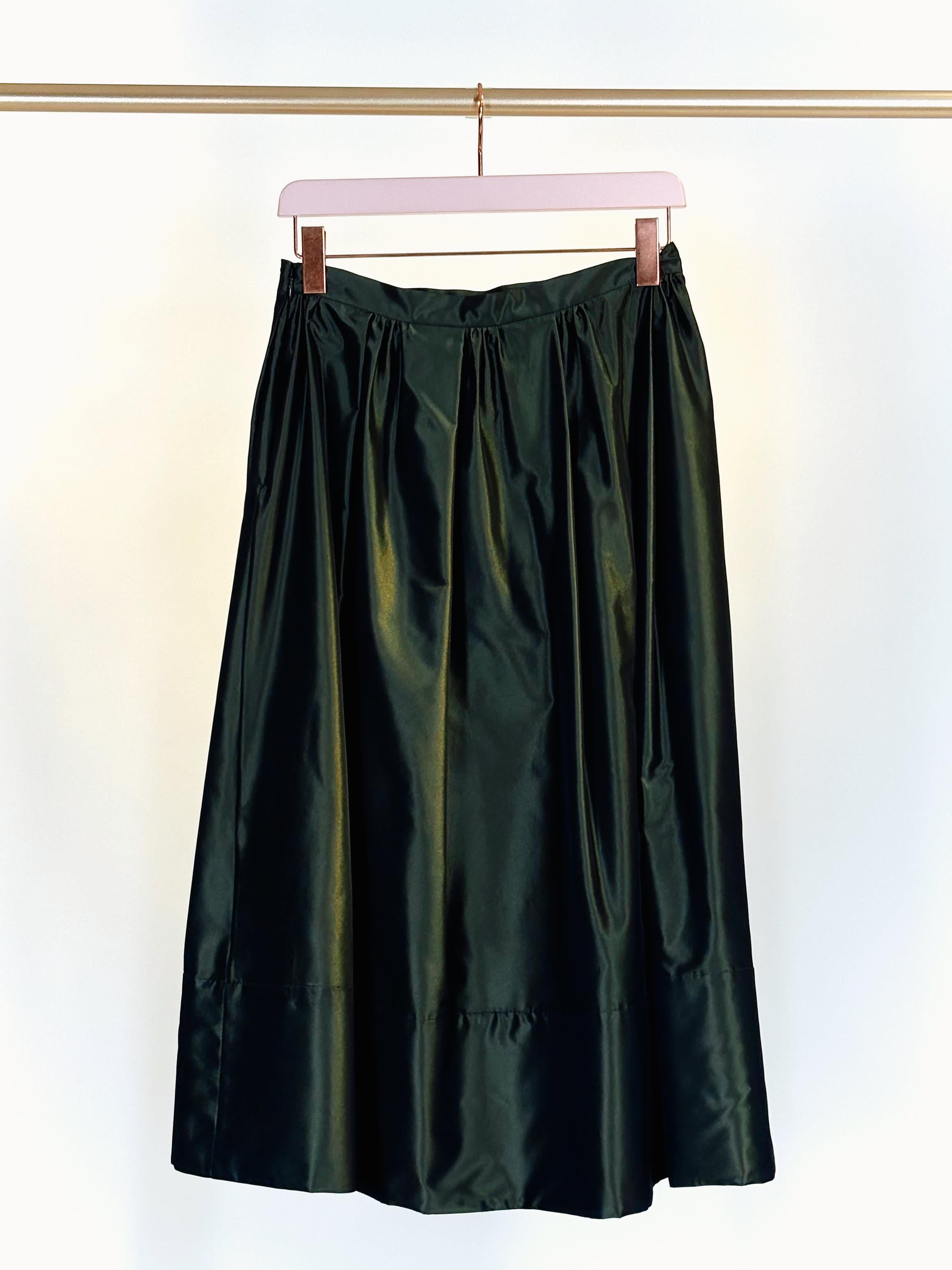 Gonna ampia GO0113VERDE VIVETTA