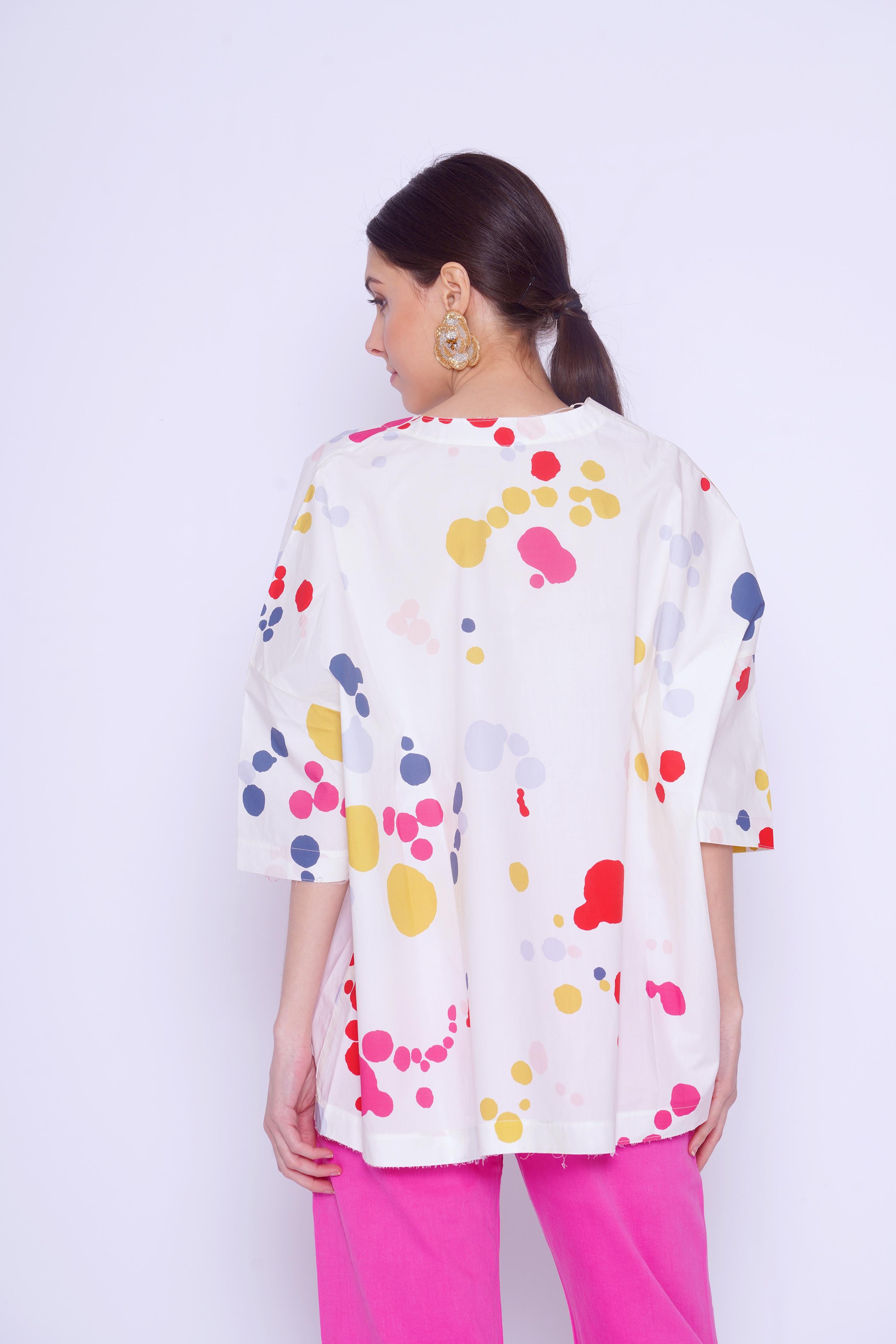 BLUSA CON FANTASIA 