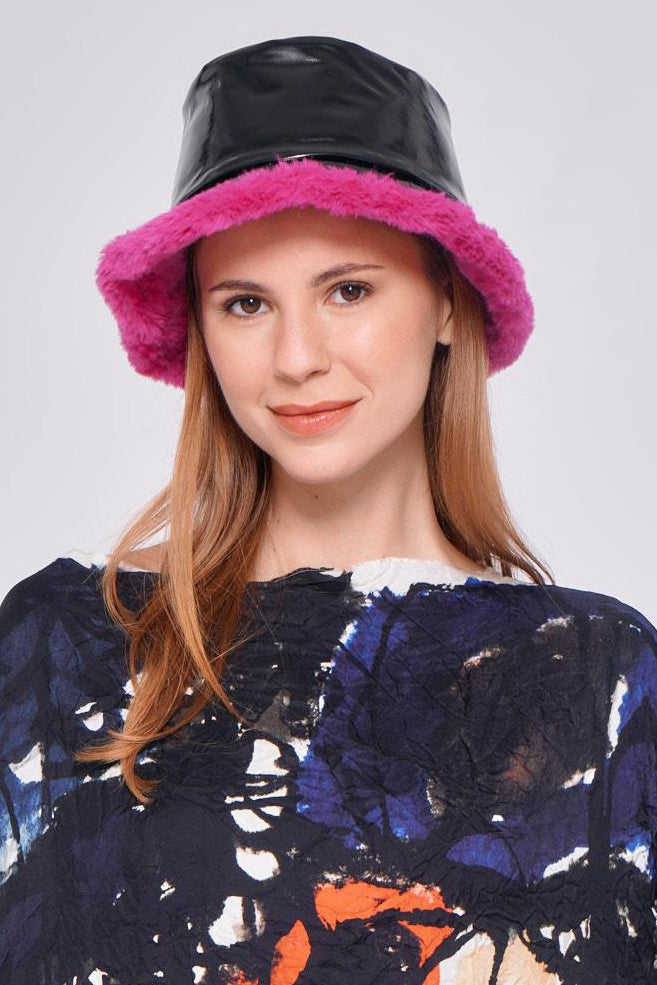 Cappello da pioggia nero 3236/T1050BUCKET NERO GREVI