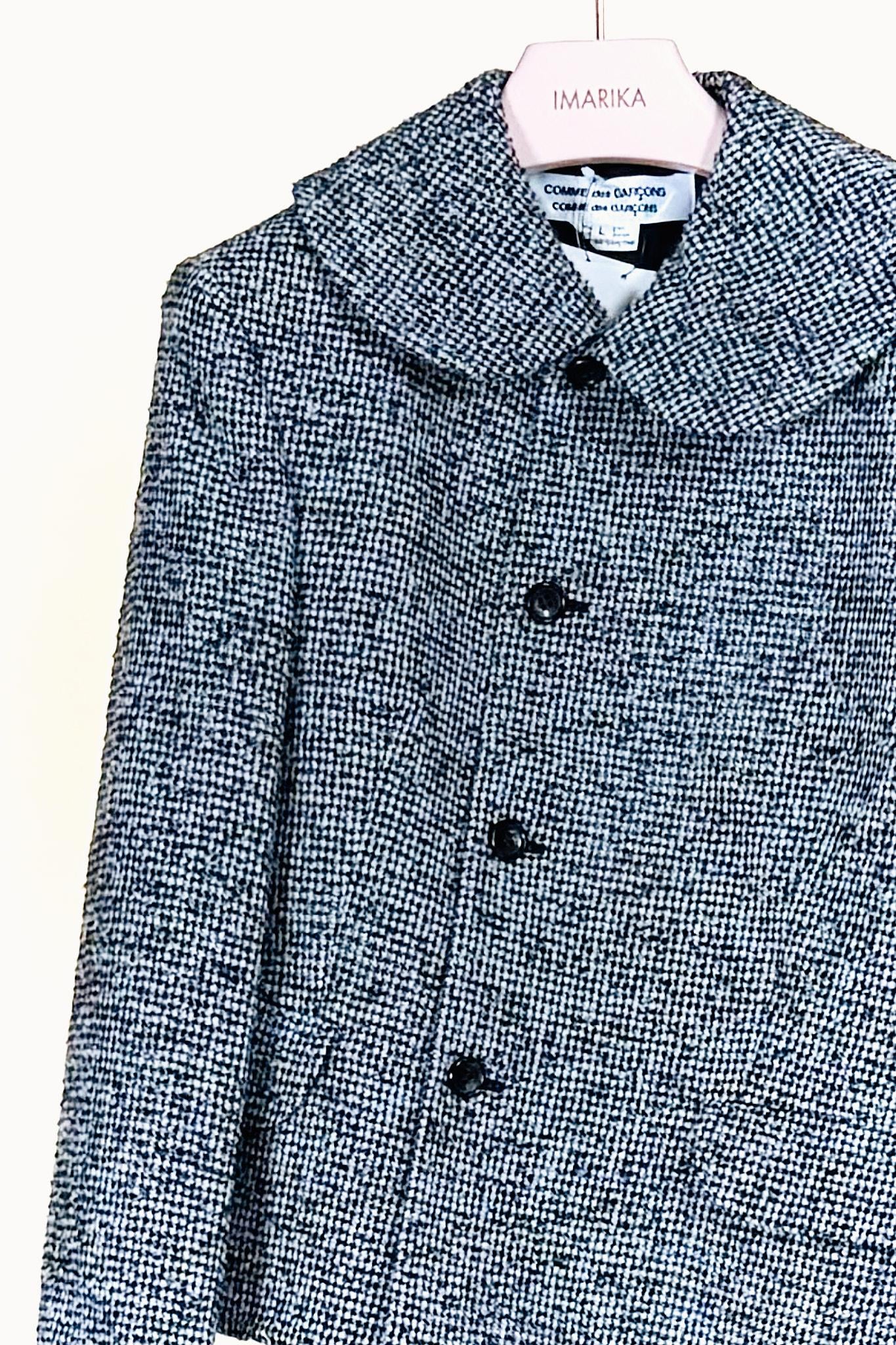 Giacca pied de poule RP-J007PIED DE POULE MULTI Comme des Garcons