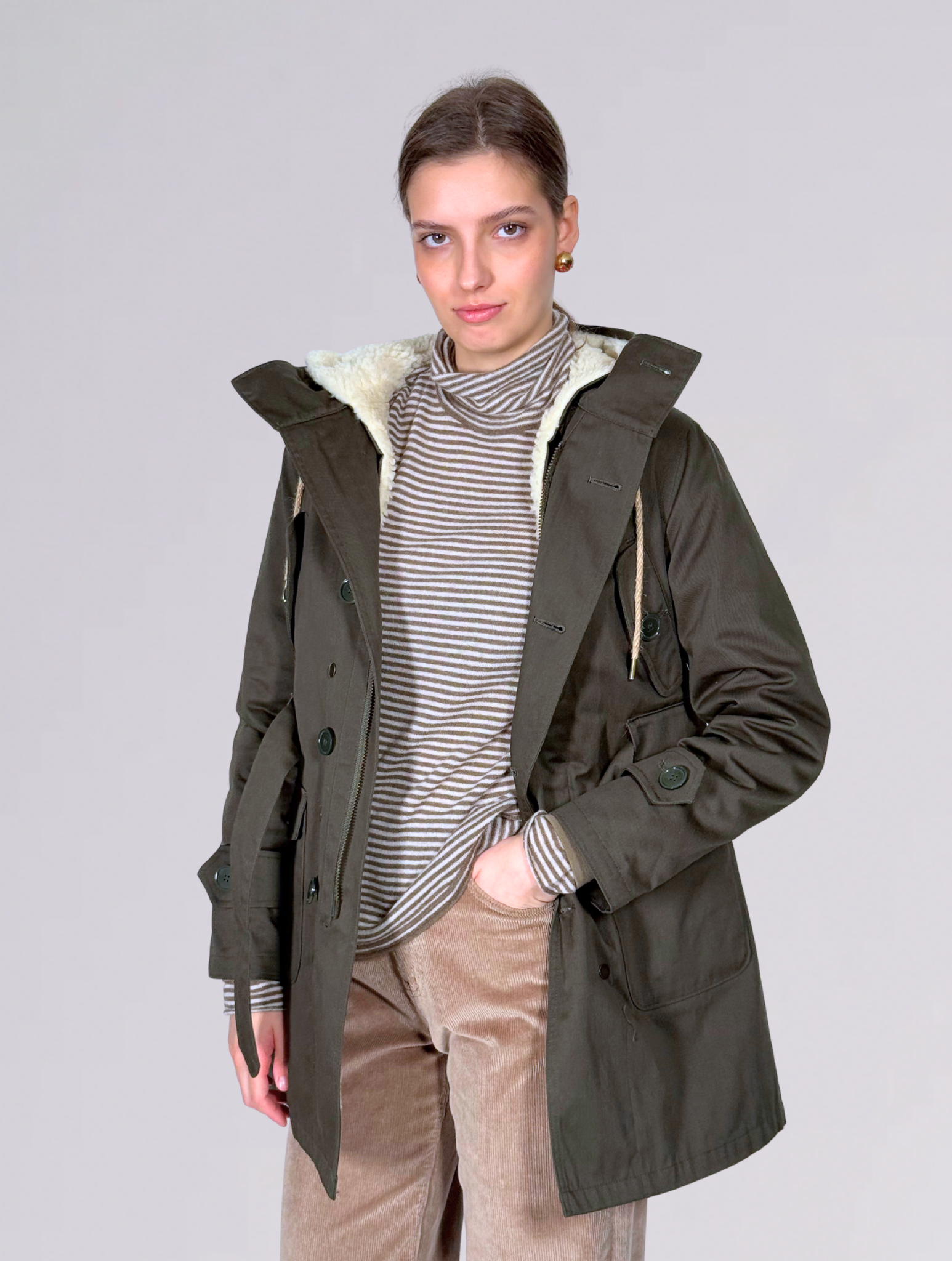 Parka ESKIMOMAXI DONNA VERDE Equipe 70