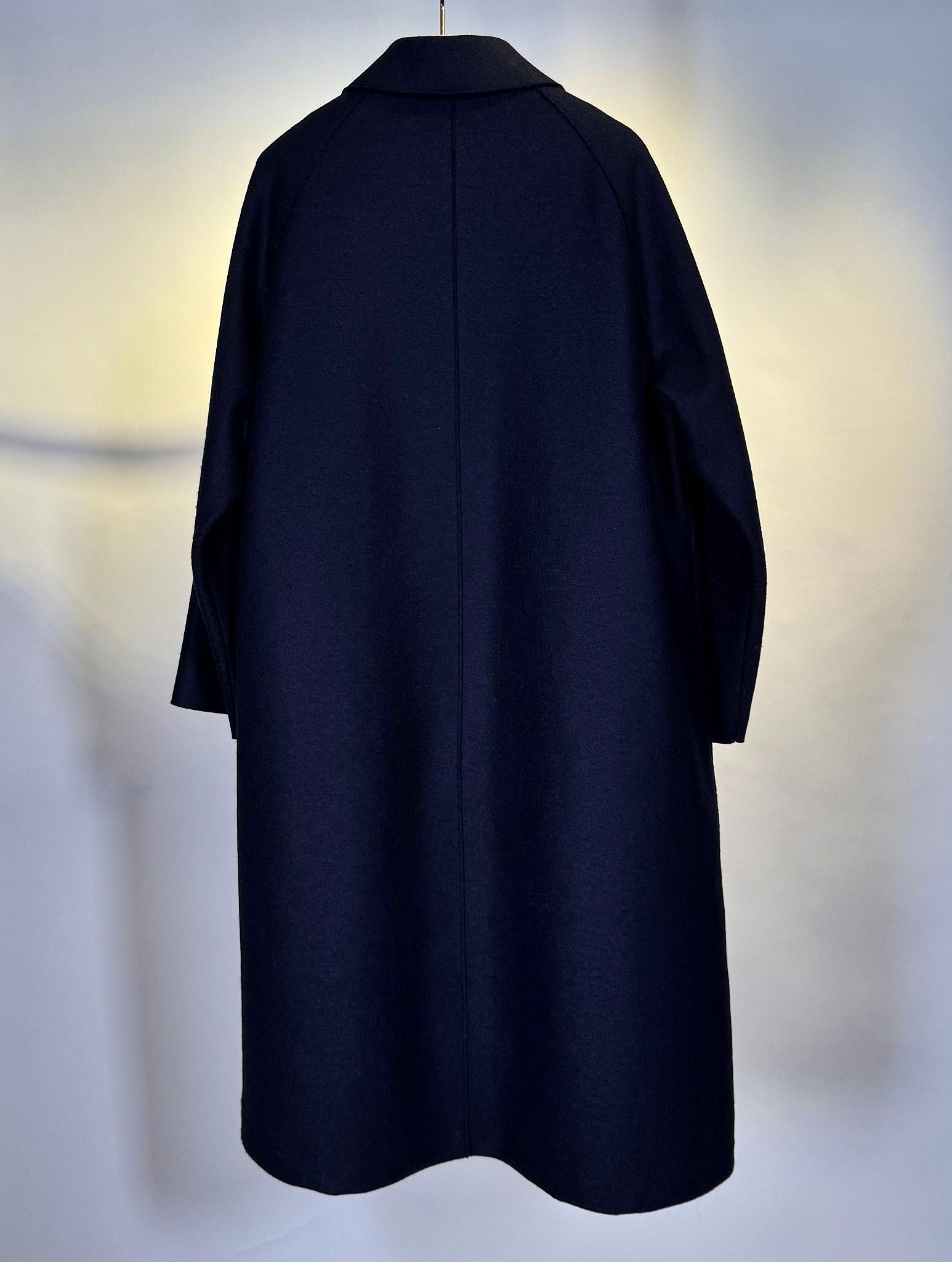 Cappotto Monopetto 1424MLKBLU Harris Wharf London