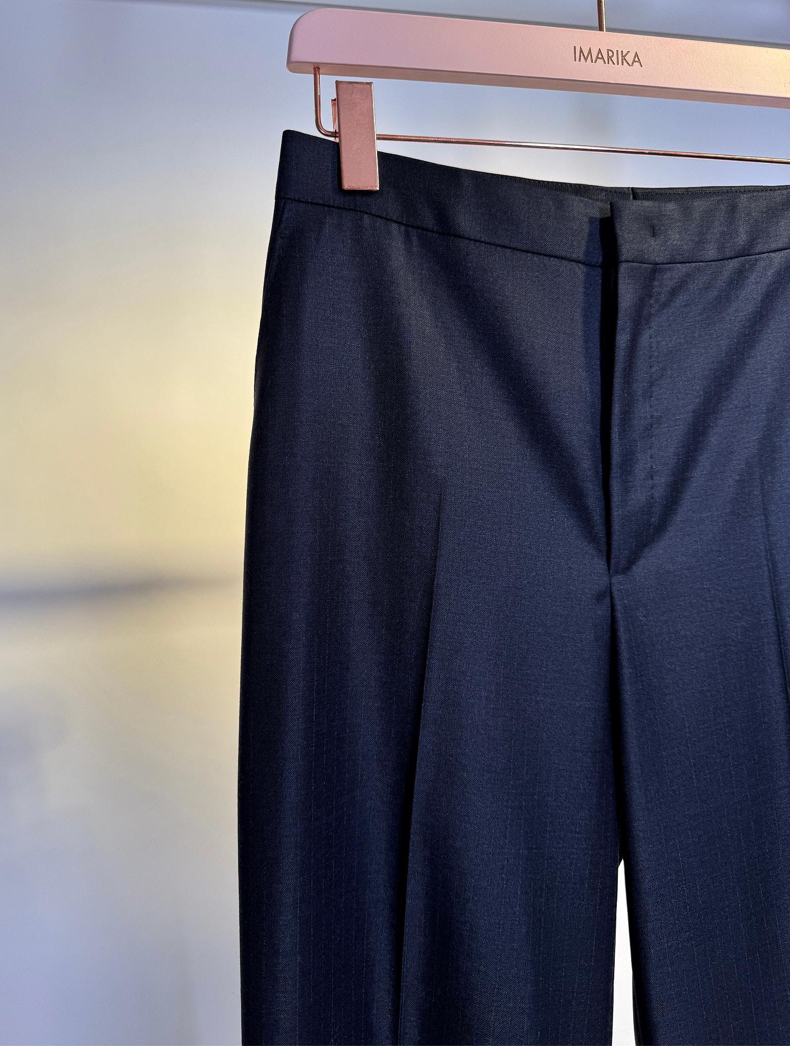 Pantalone gessato T-ROS1DBAD PANTGRIGIO Tagliatore