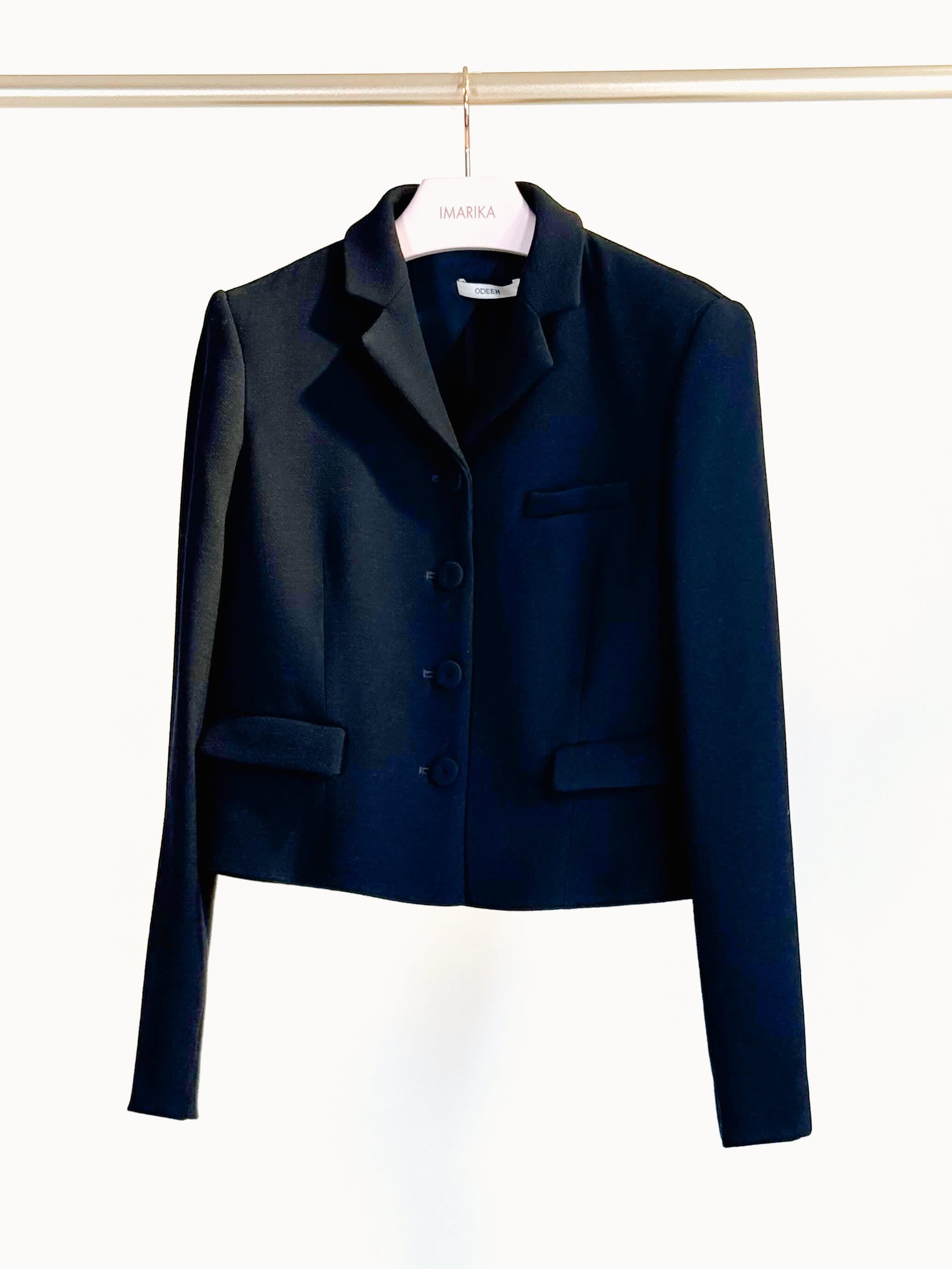 Giacca classica 12380NERO ODEEH