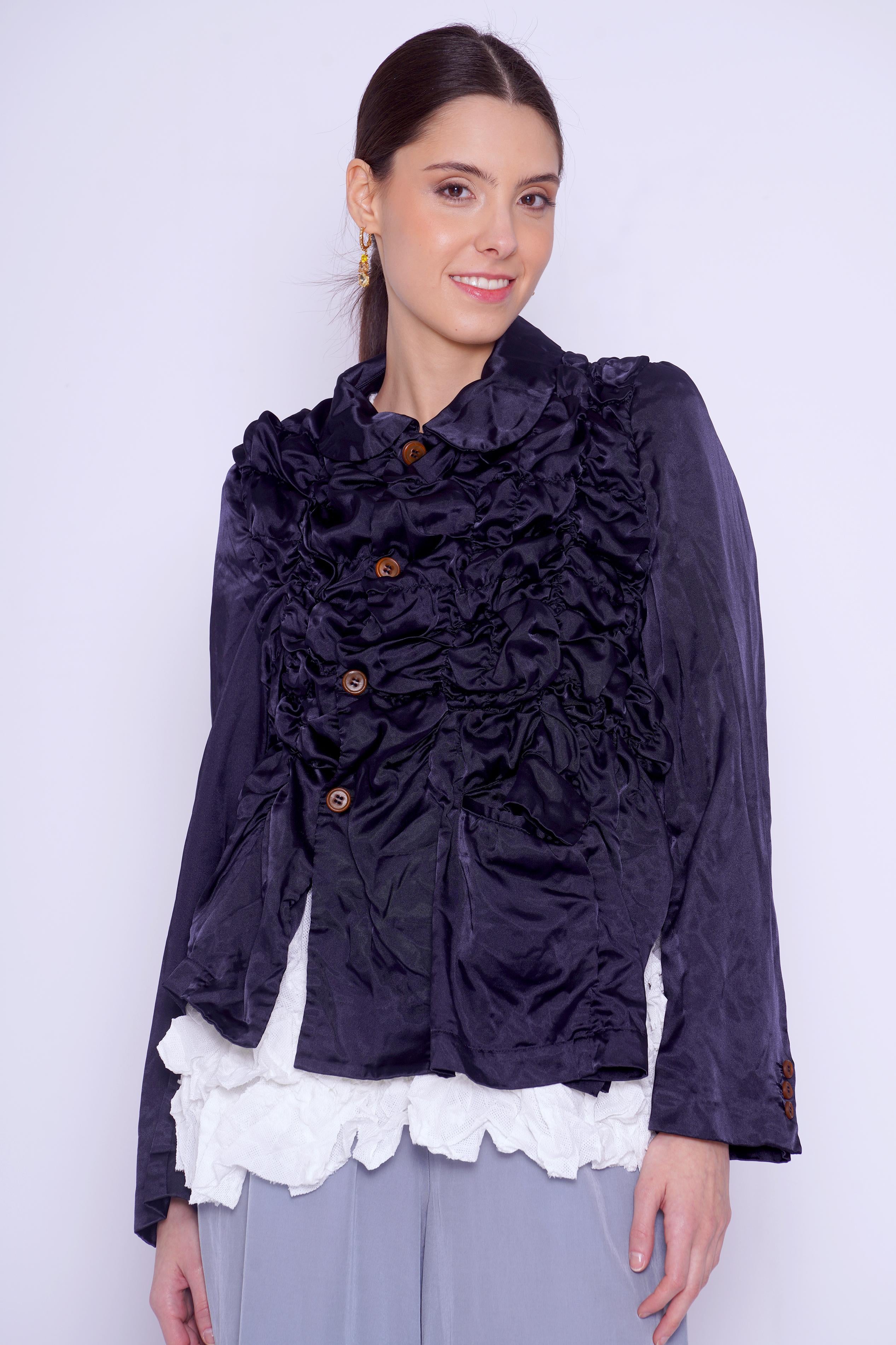 Giacca con ruffles 
