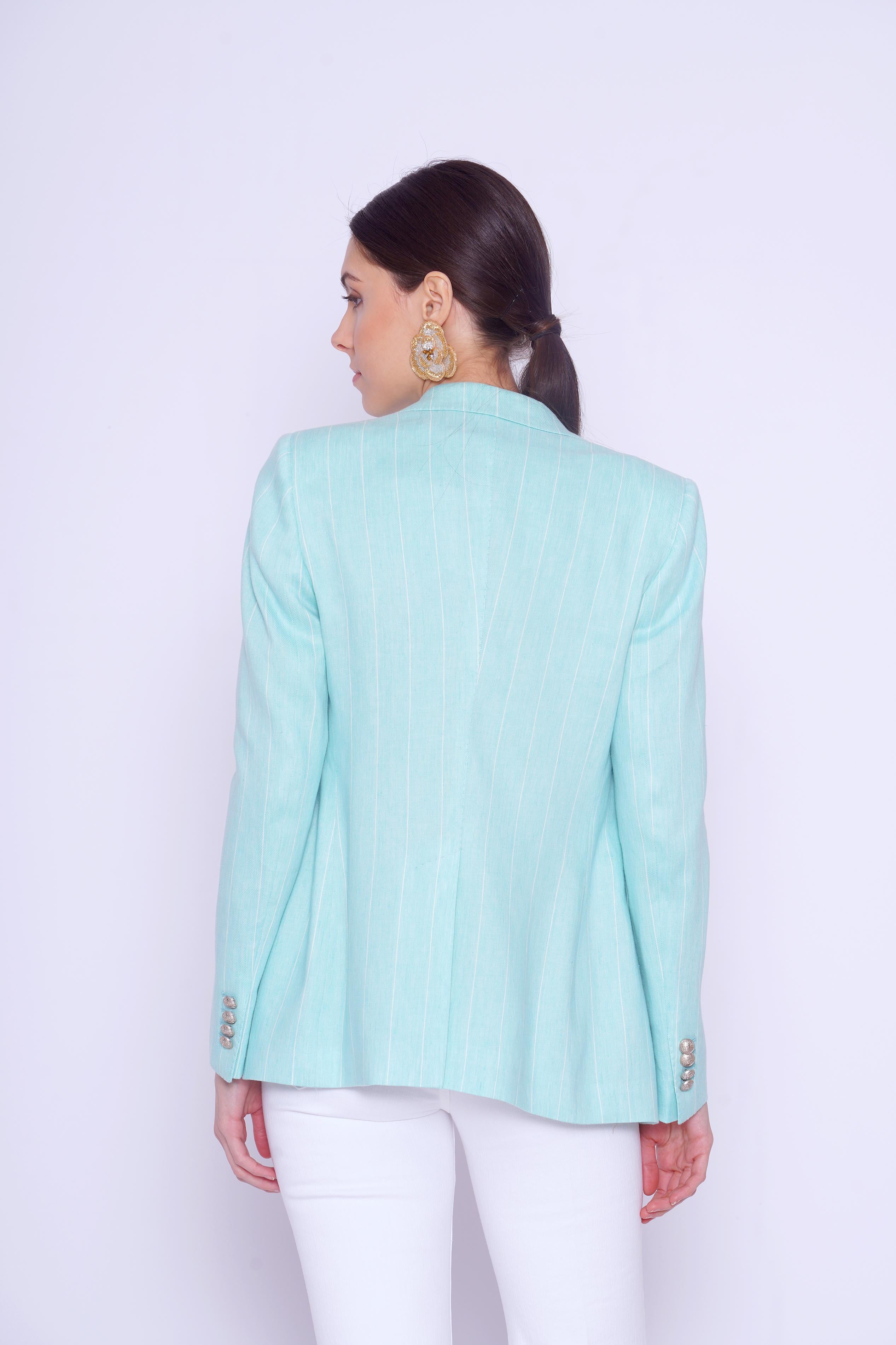 Blazer gessato 