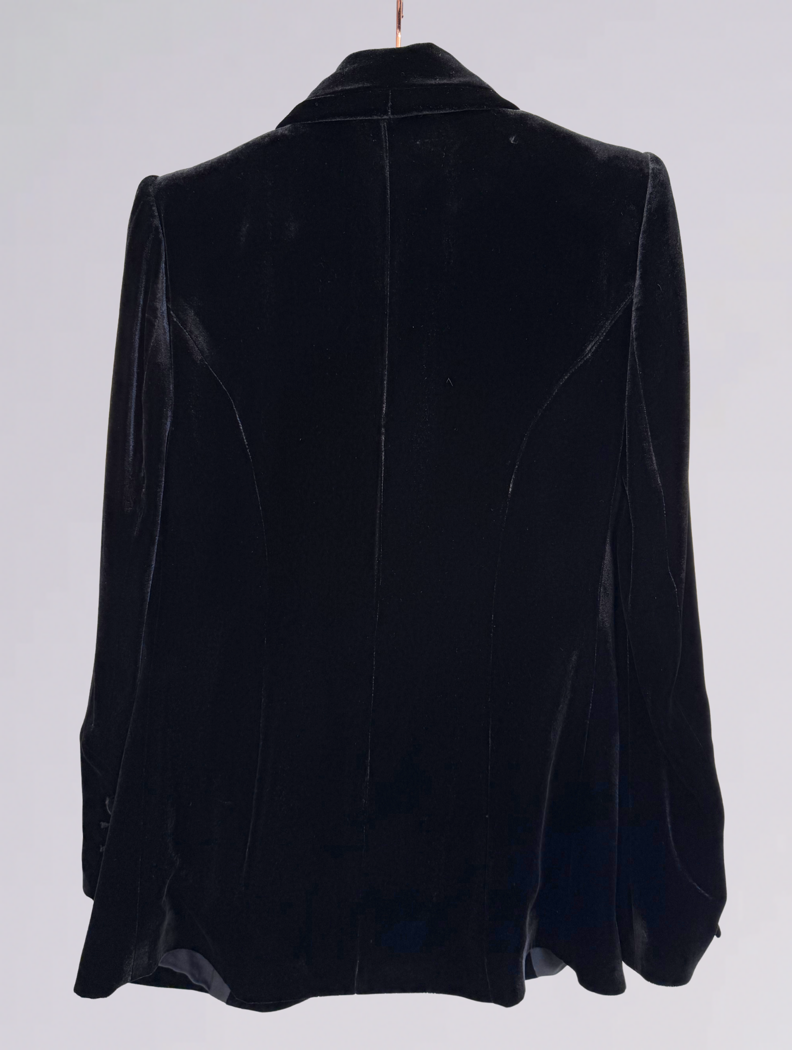 Blazer in velluto JK 1904-VVELVET NERO Sartoria 74