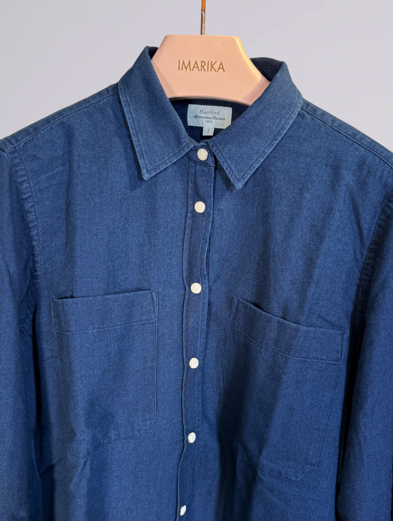 Camicia blu jeans CE616CHANDLER JEANS HARTFORD