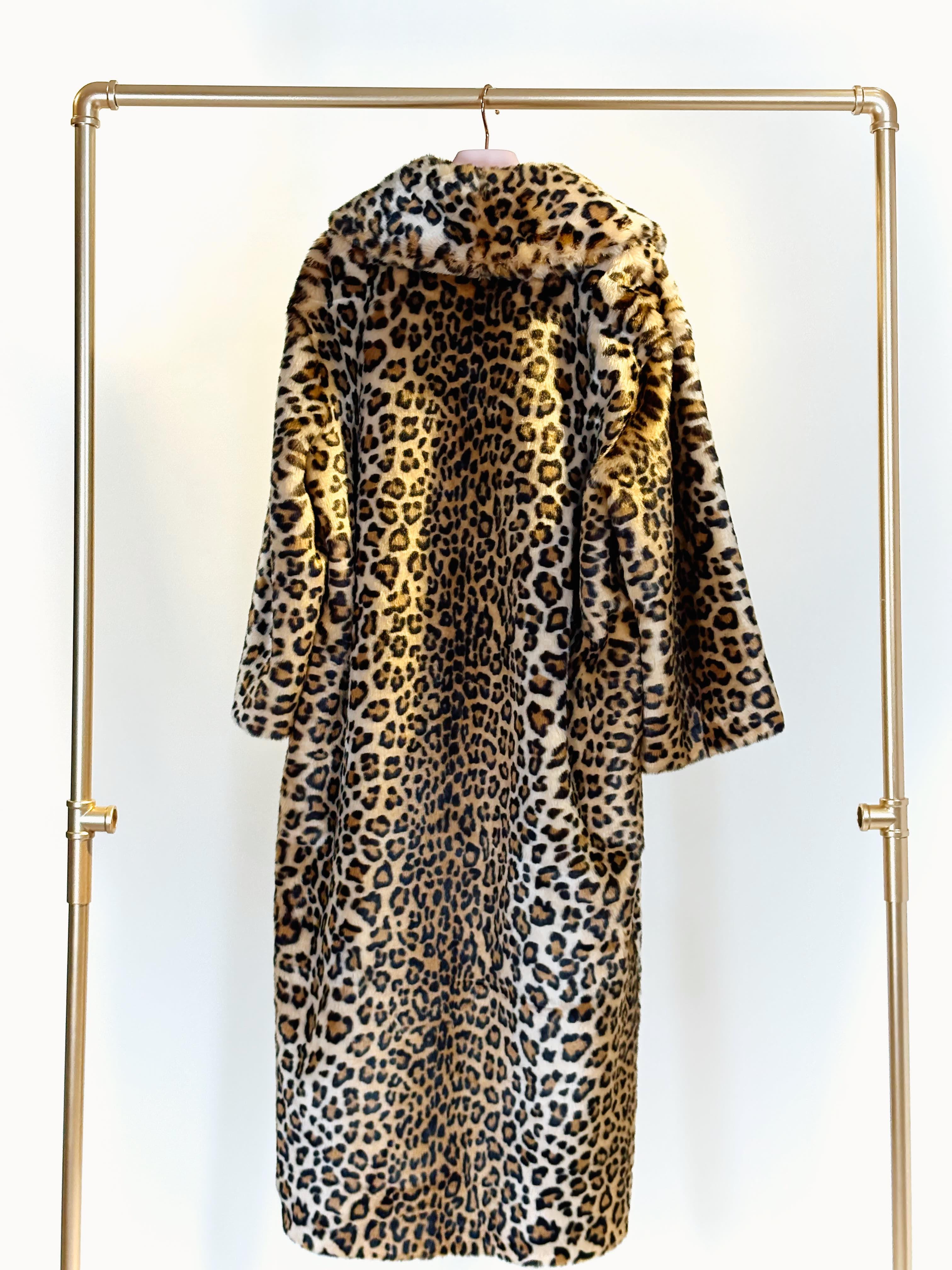 Cappotto in ecopelliccia PL0008LEO LUNGO MULTI VIVETTA