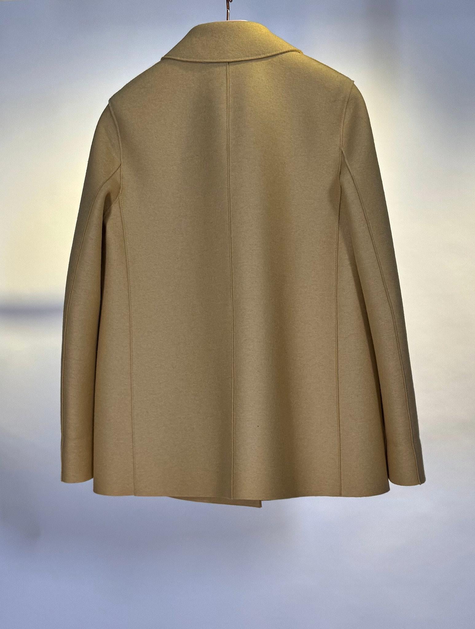 Peacoat doppiopetto giallo AG2211GIALLO Harris Wharf London