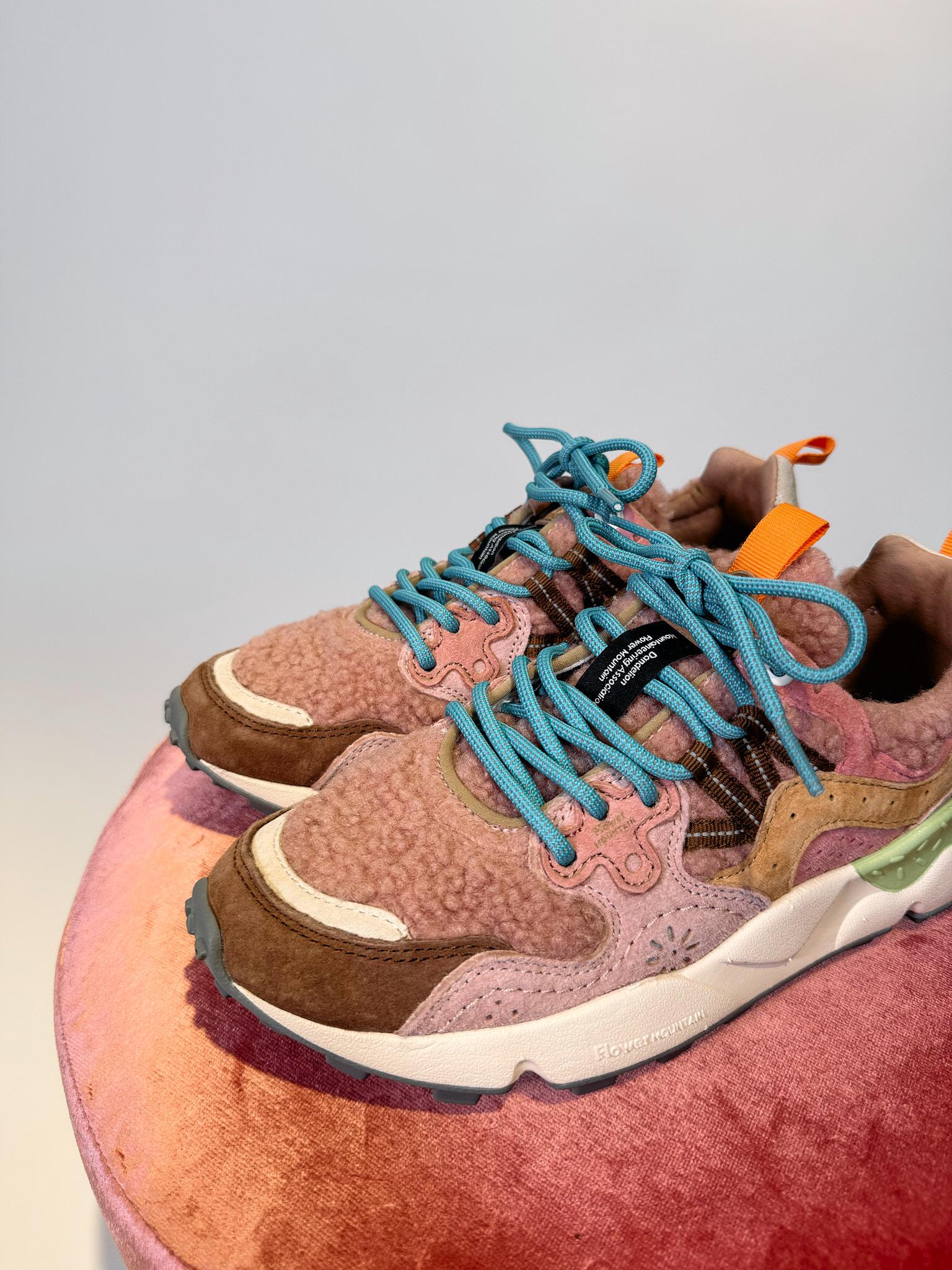 Sneakers teddy rosa YAMANO 3 30 2D98TEDDY ROSA Flower Mountain