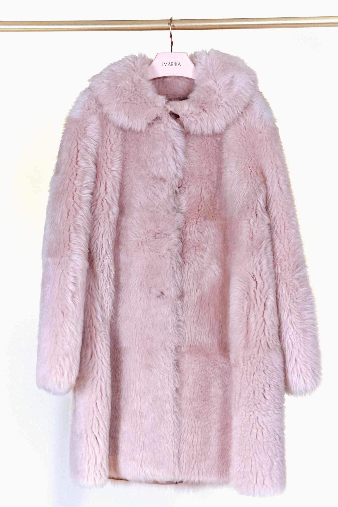 Pelliccia rosa K14740PELLICCIA ROSA DESA