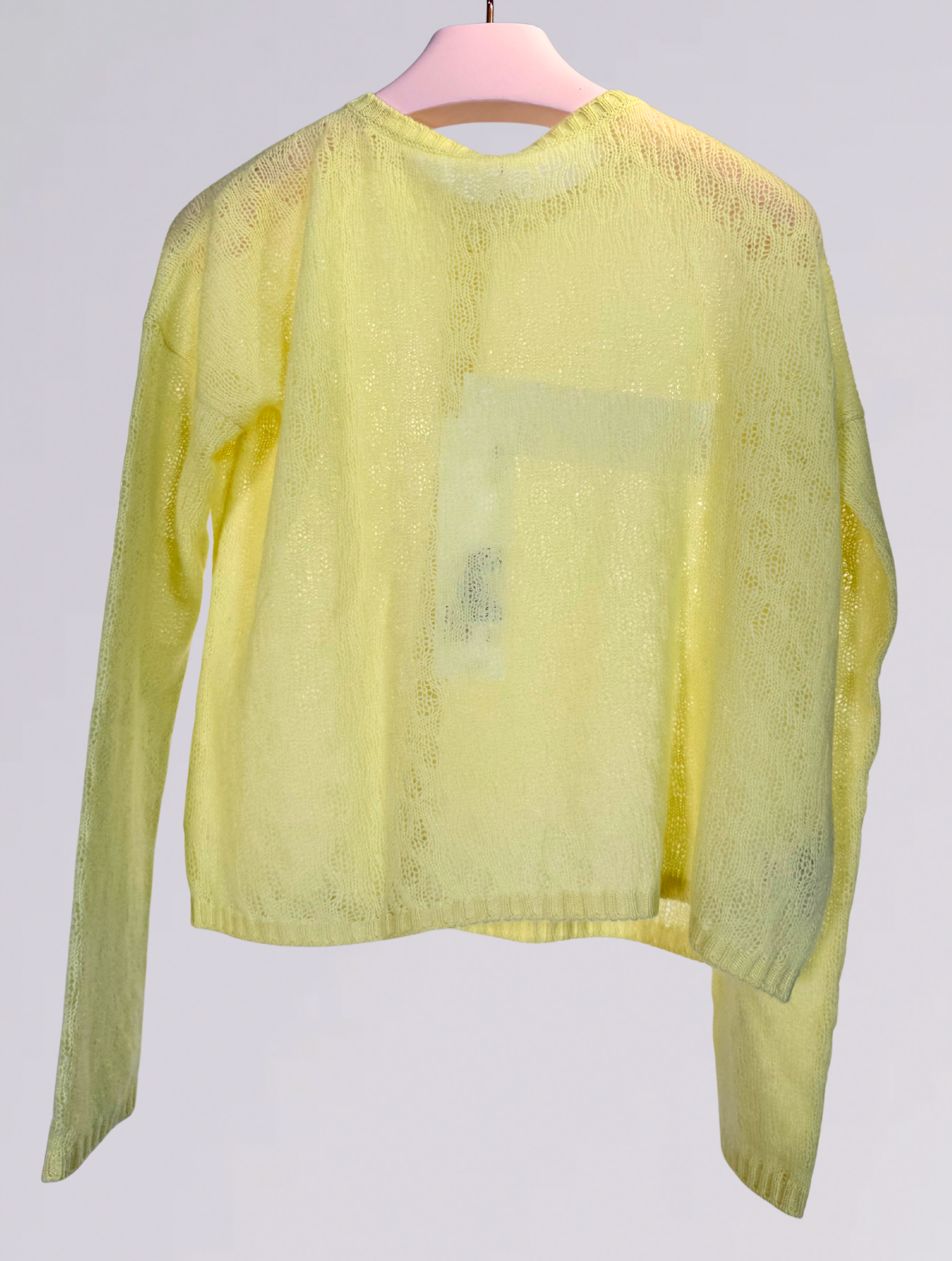 Cardigan traforato 
