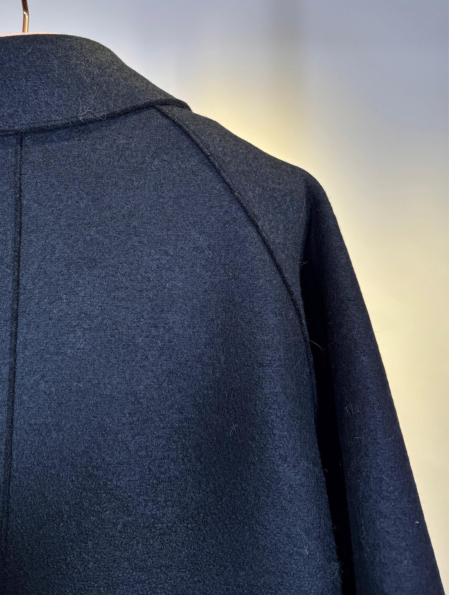 Giacca oversize AH2494BLU Harris Wharf London