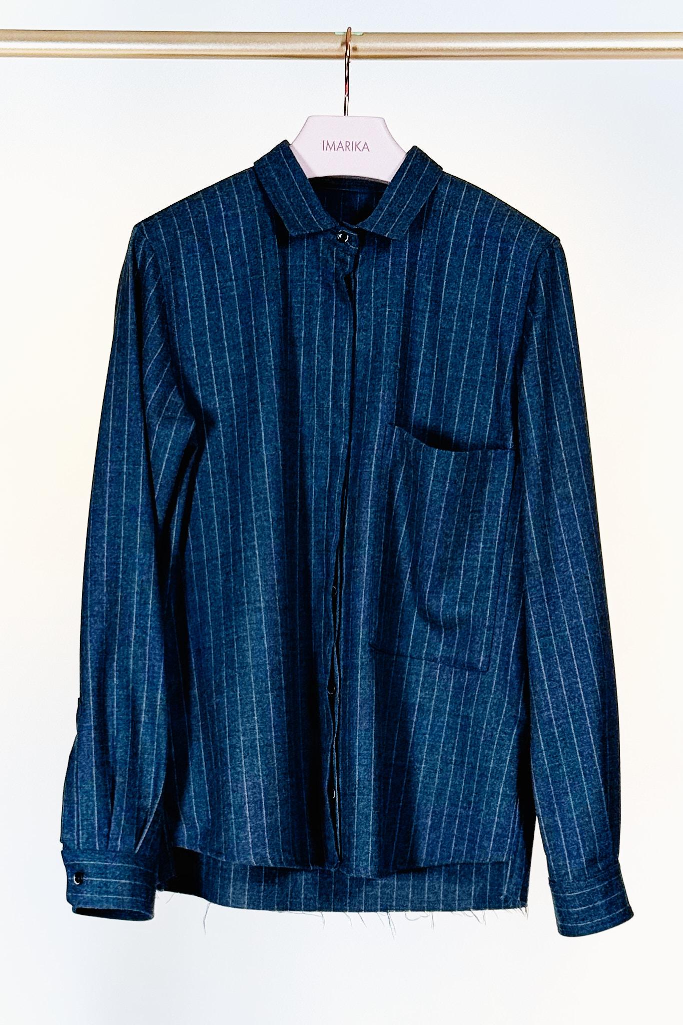 Camicia gessata HANDLYGRIGIO NIne In The Morning