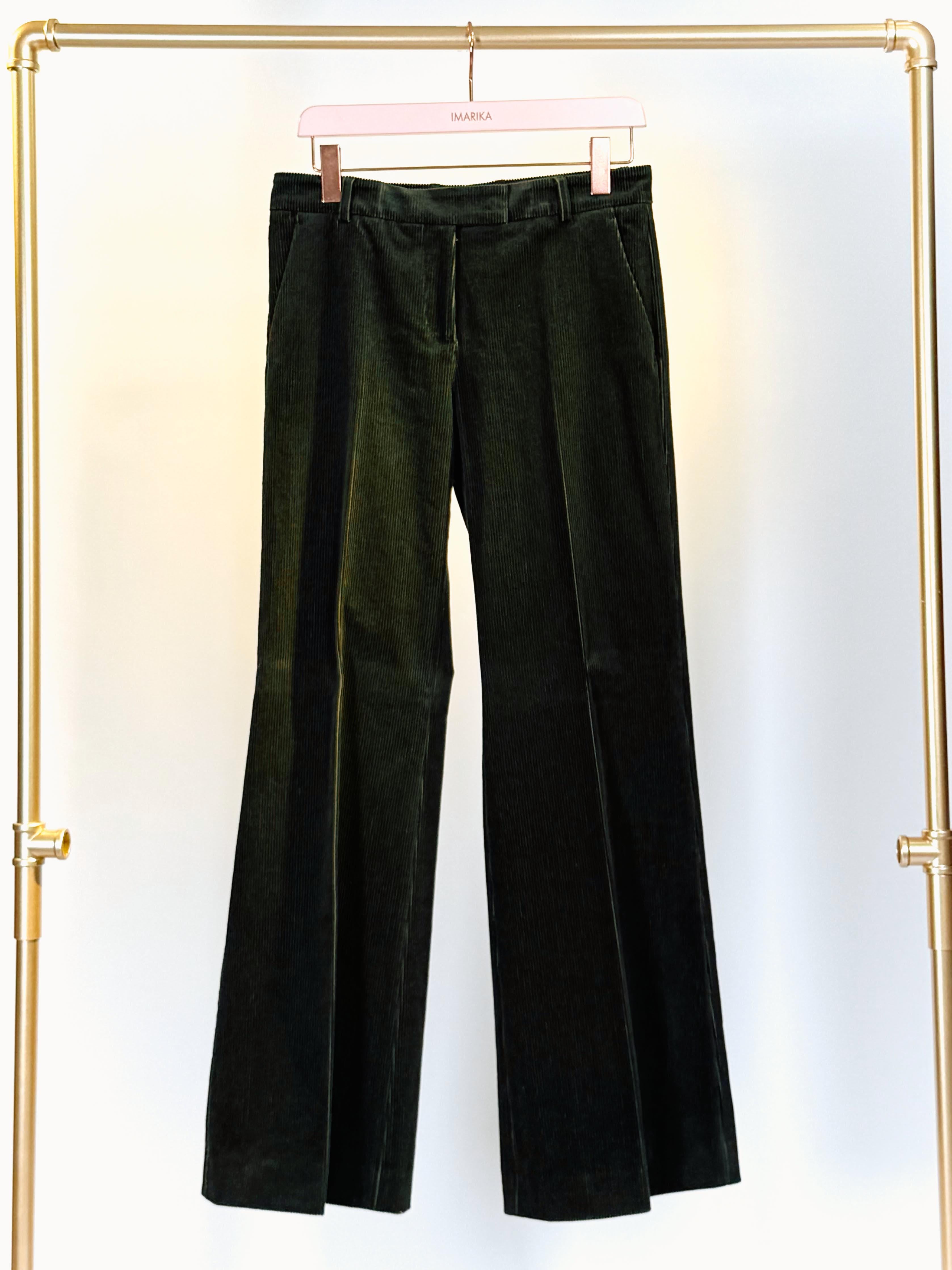 Pantalone velluto MELODYVERDE QUELLEDUE