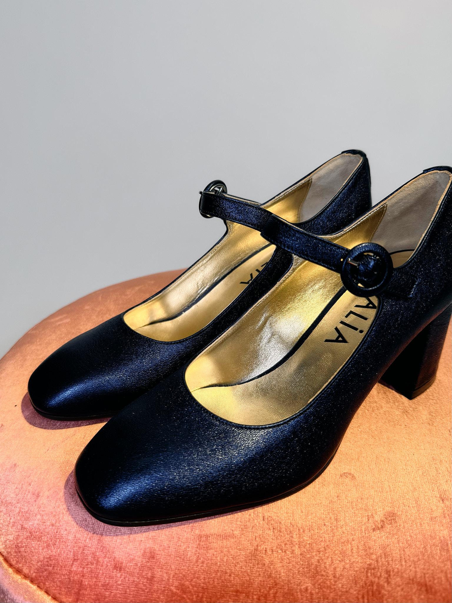 Scarpe con tacco blu E91860ABISS ALTA BLU KALIA