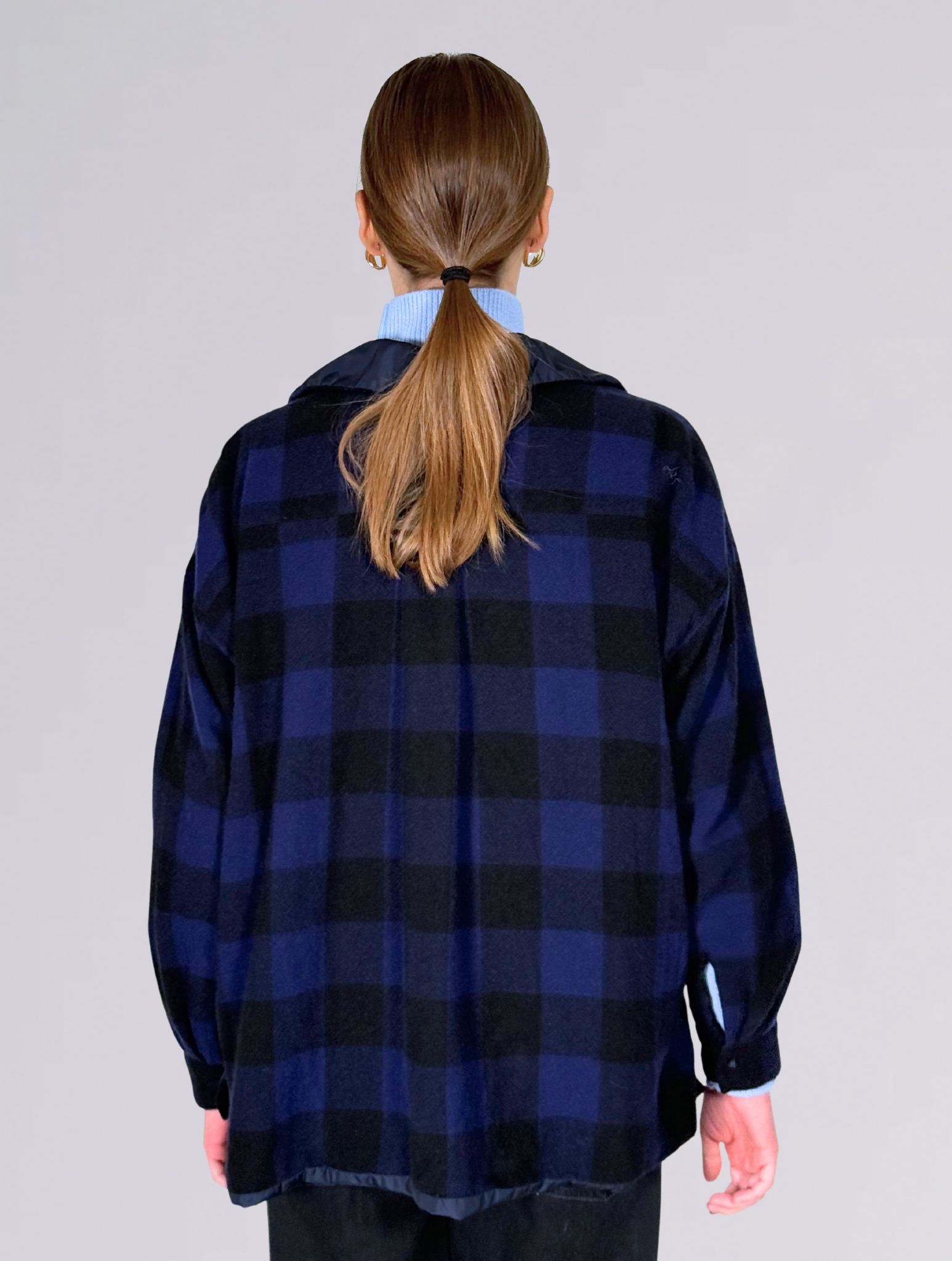 Giacca camicia CA1OGS WPA27.8 BLU Daniela gregis