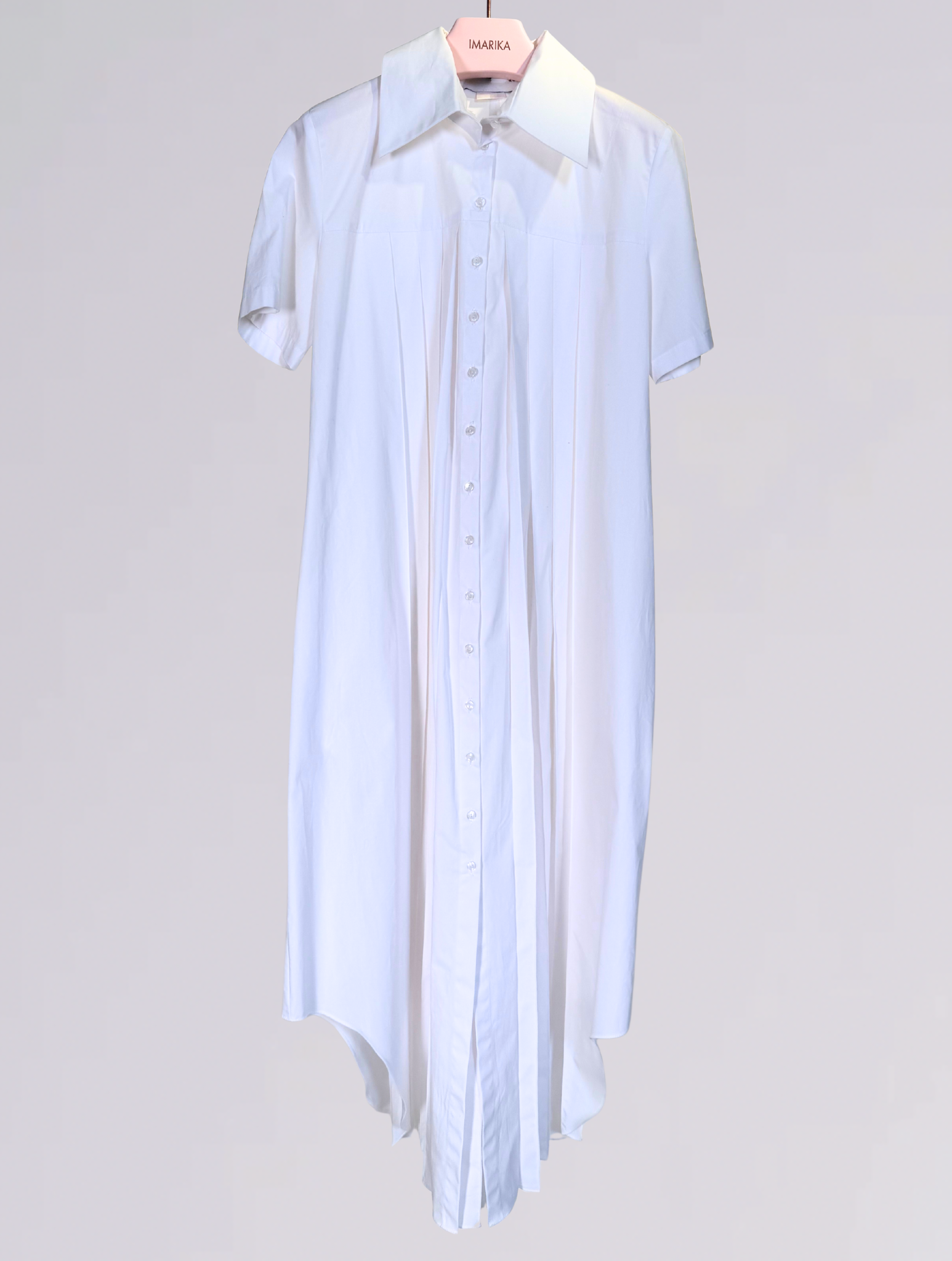 Abito camicia bianco 