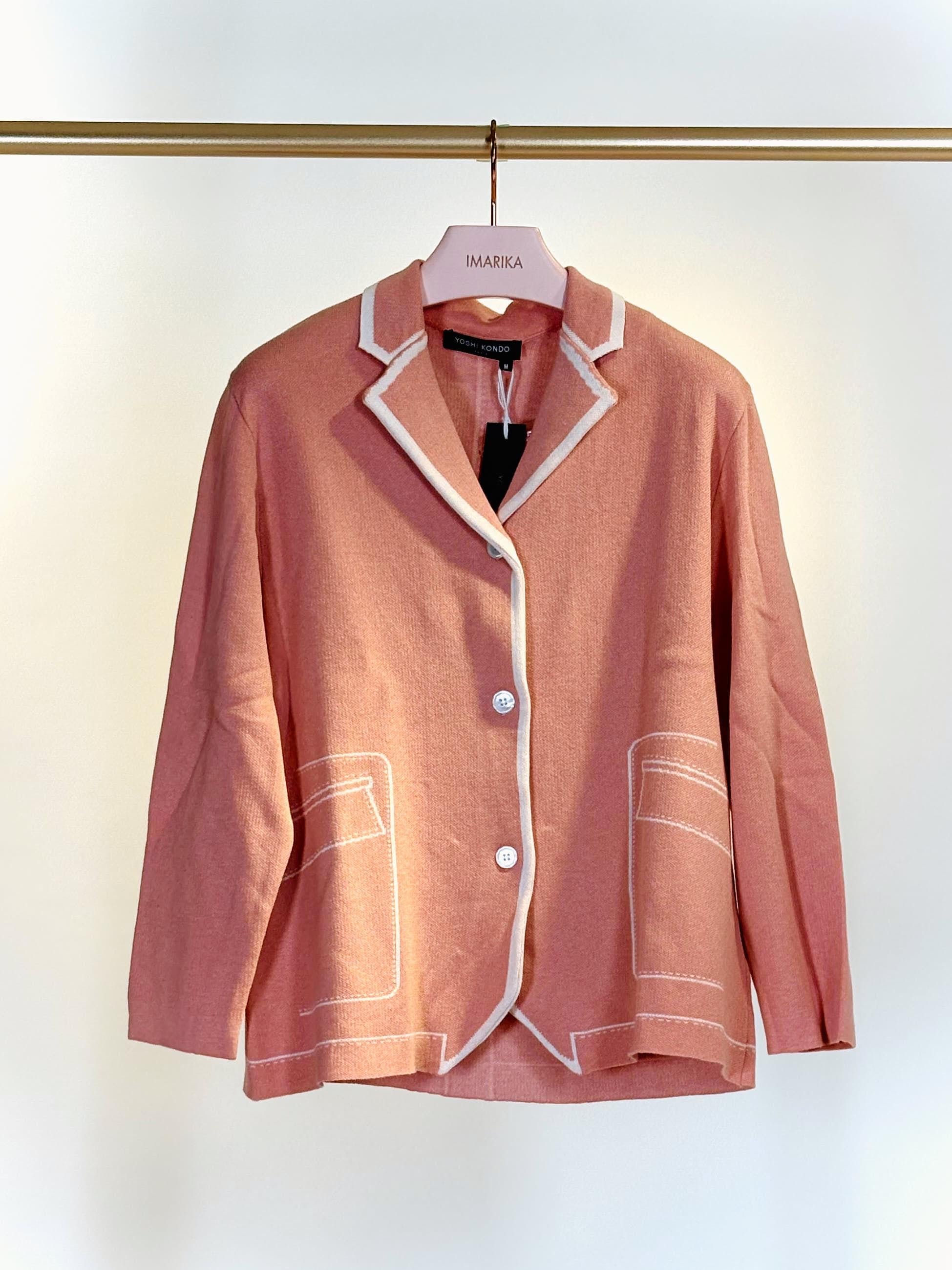 Giacca cardigan MV02AMELON ROSA Yoshi Kondo