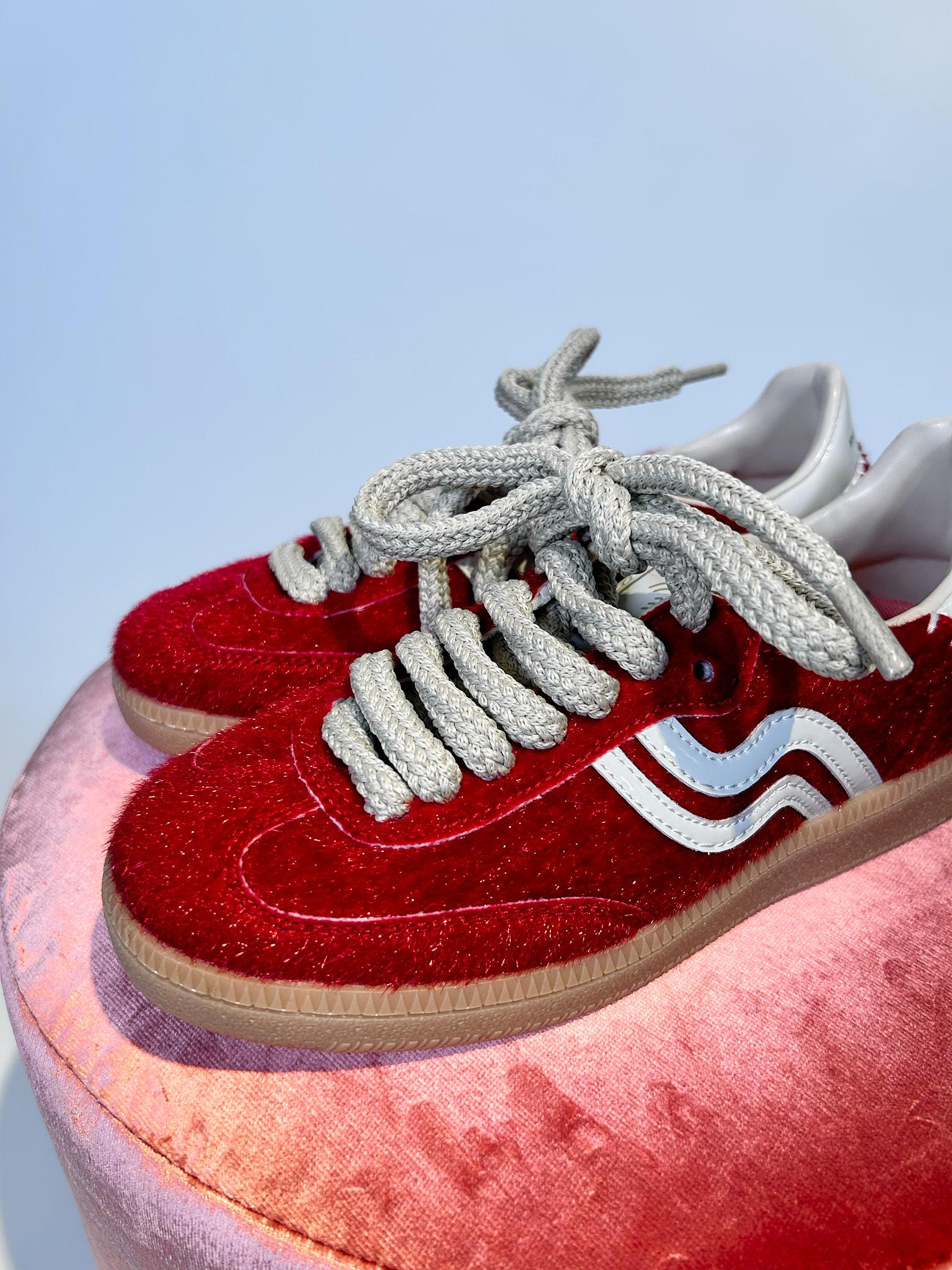 Sneaker rosse in cavallino 50563ROSSO PRIMABASE