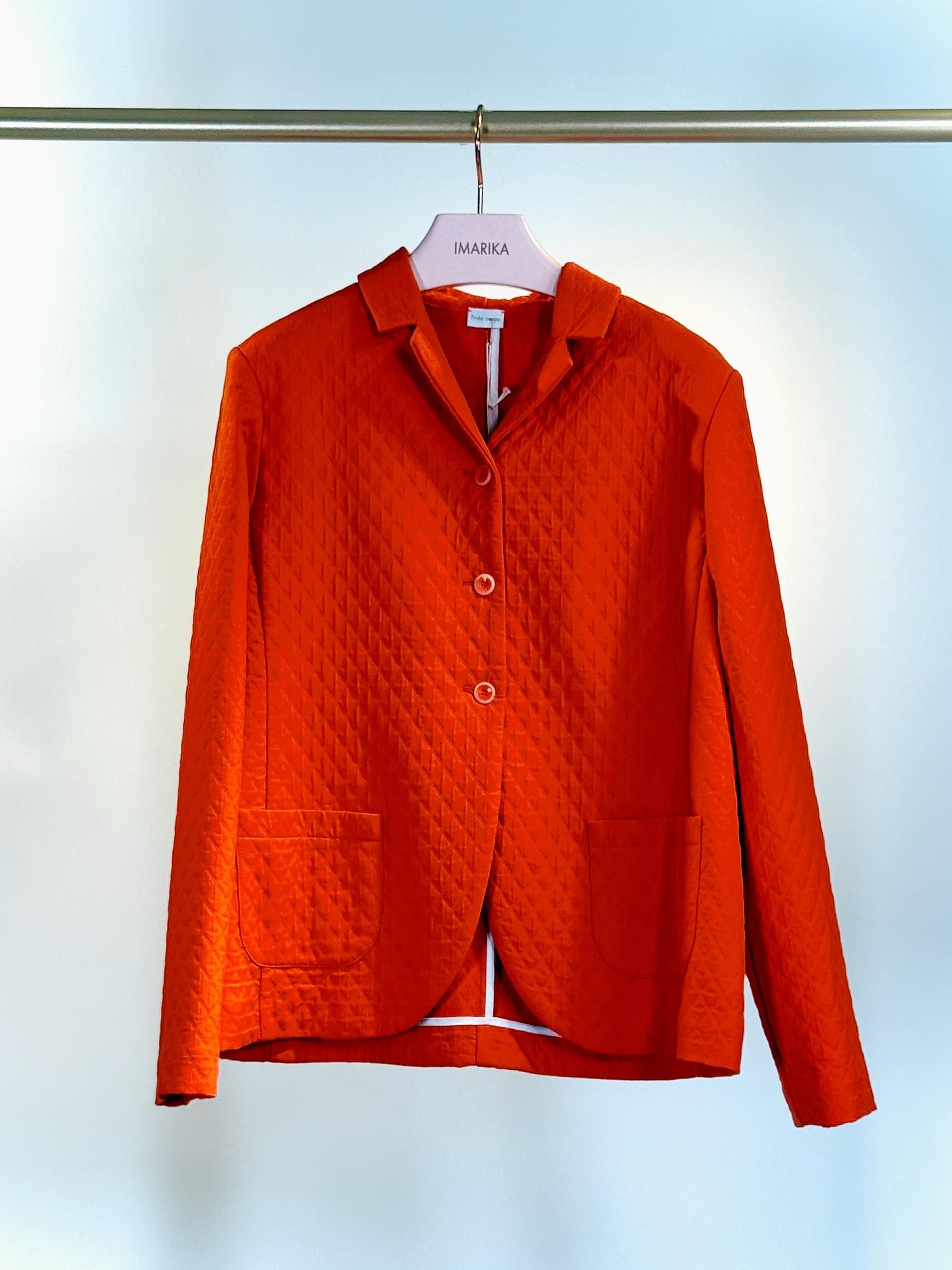 Giacca arancio TORI 25184ARANCIO FRIDA ZAZOU