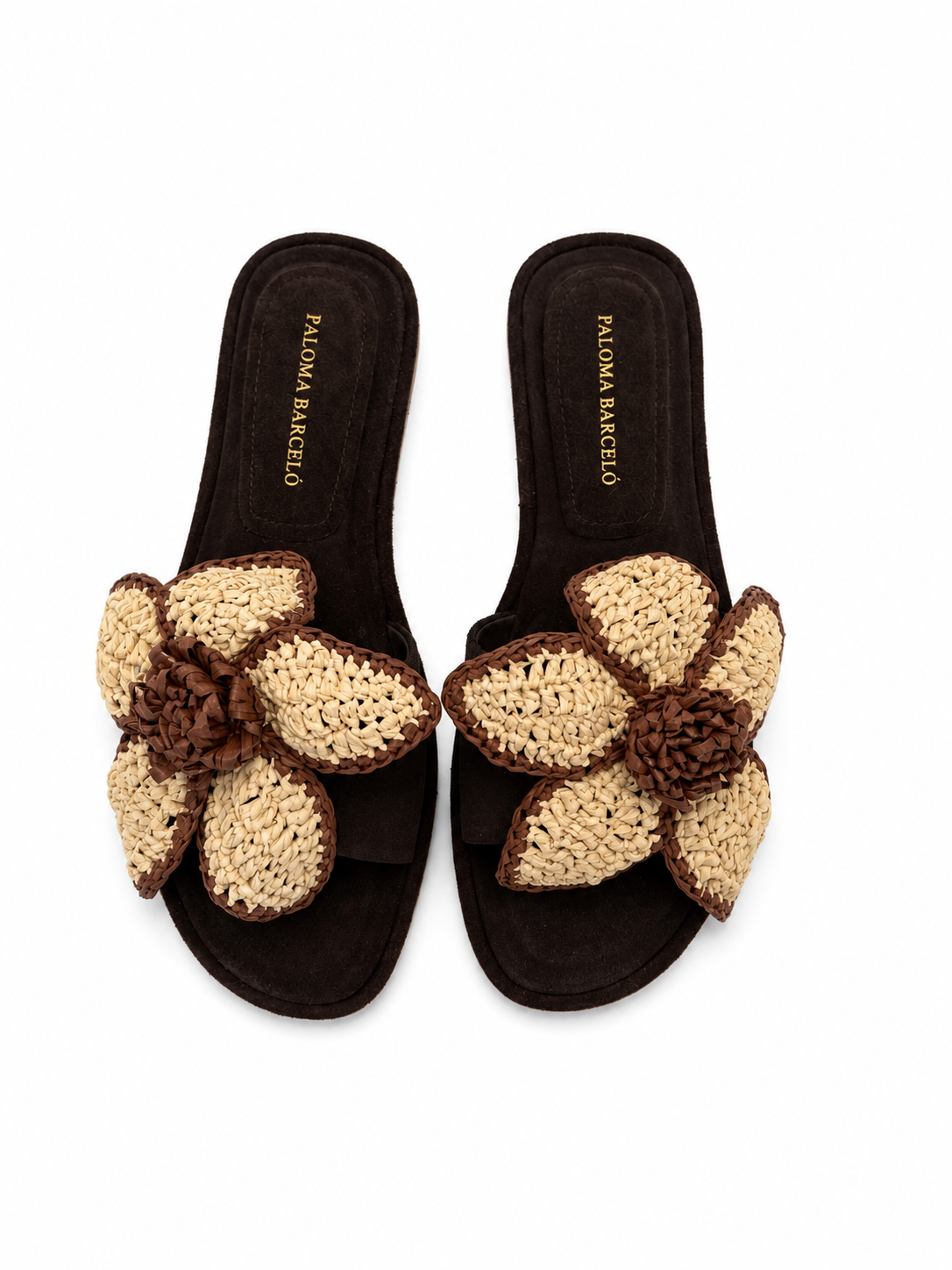 Sandalo slip-on Ava marrone 