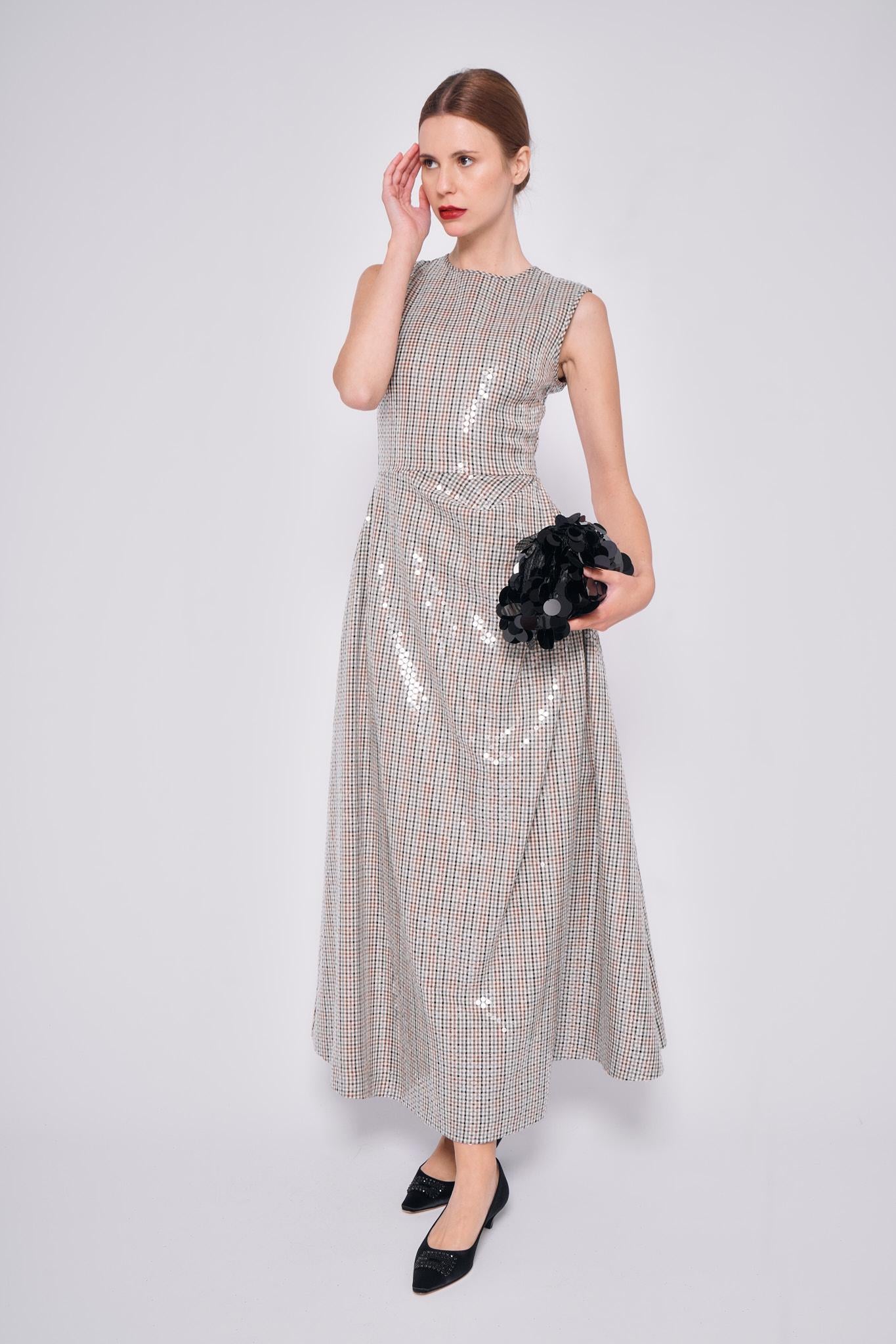 Abito elegante BV364PAILLETTES MULTI Co.Go