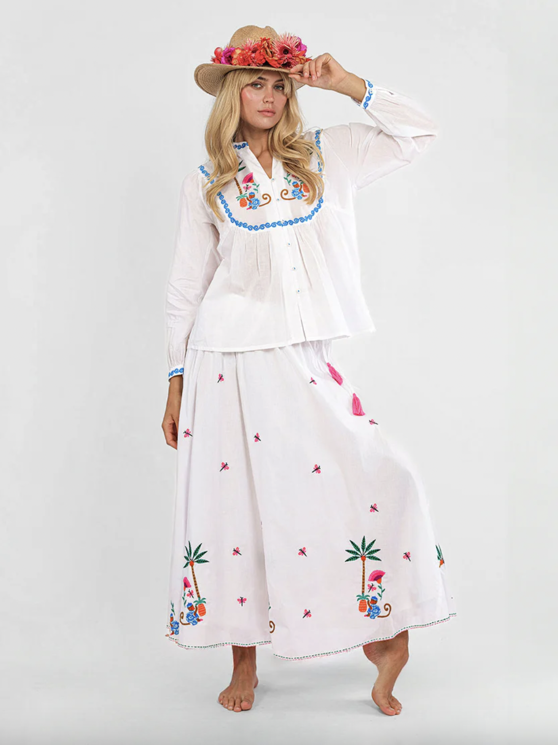 Blusa Catnep bianca 